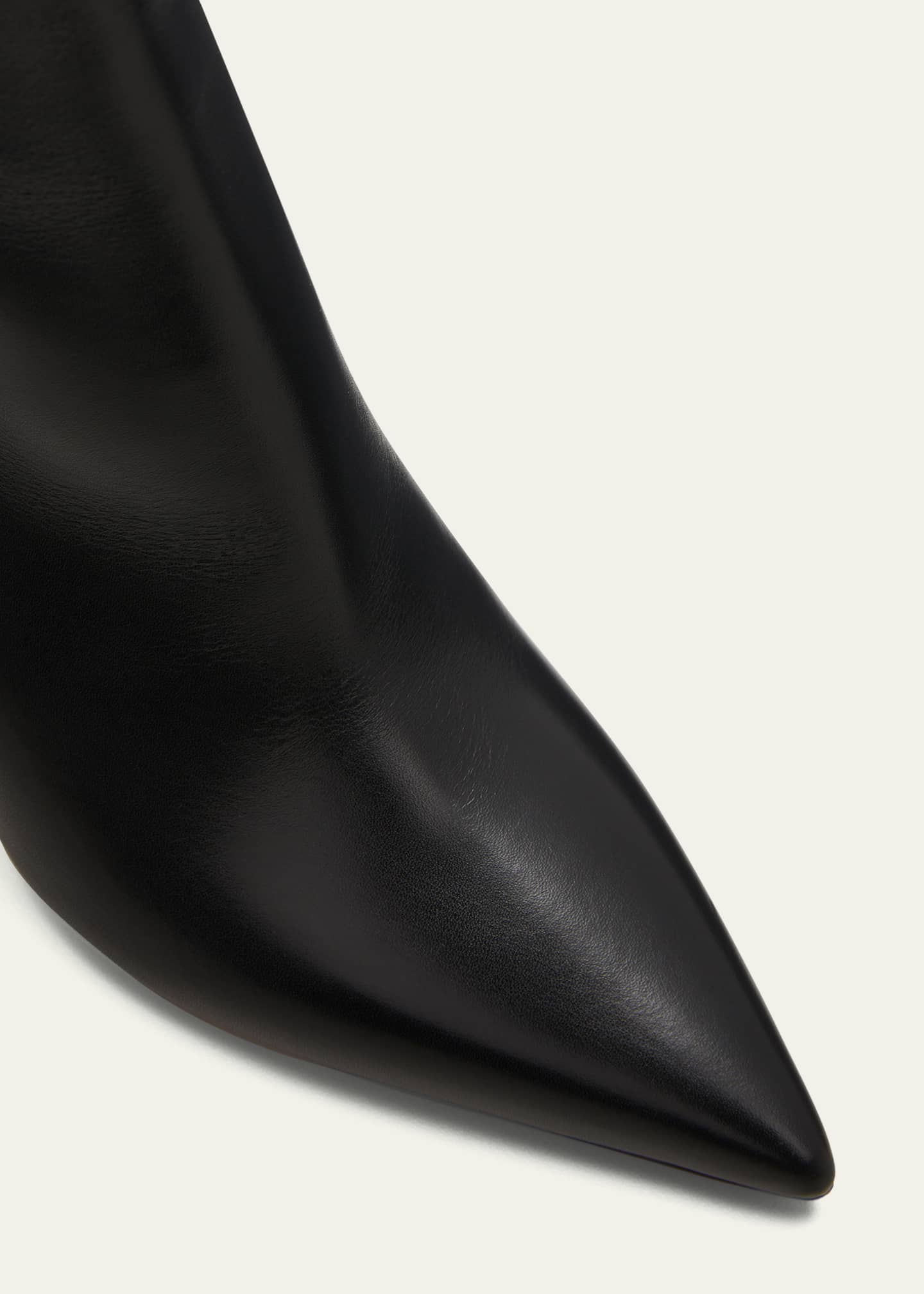 Christian Louboutin Kate Calfskin Red Sole Stiletto Knee Boots Image 3 of 3
