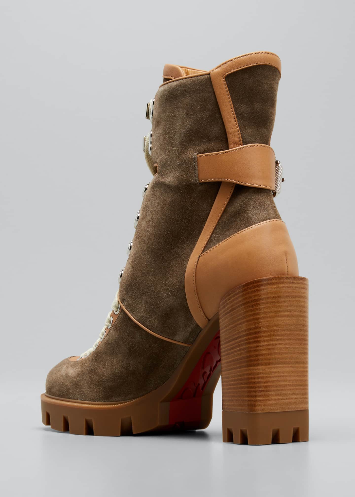 red sole platform shoes