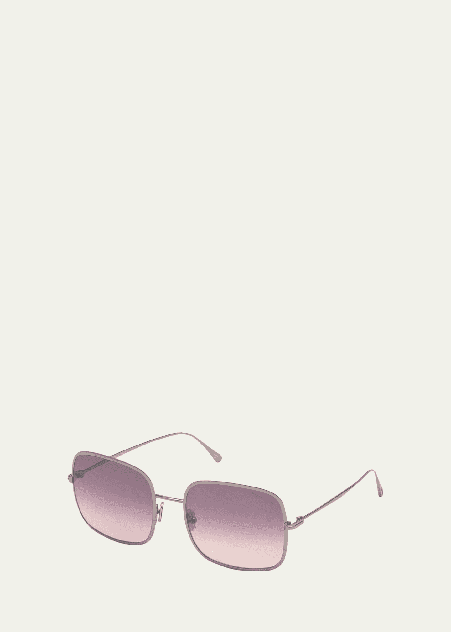 TOM FORD Keira Square Mirrored Metal Sunglasses Bergdorf Goodman