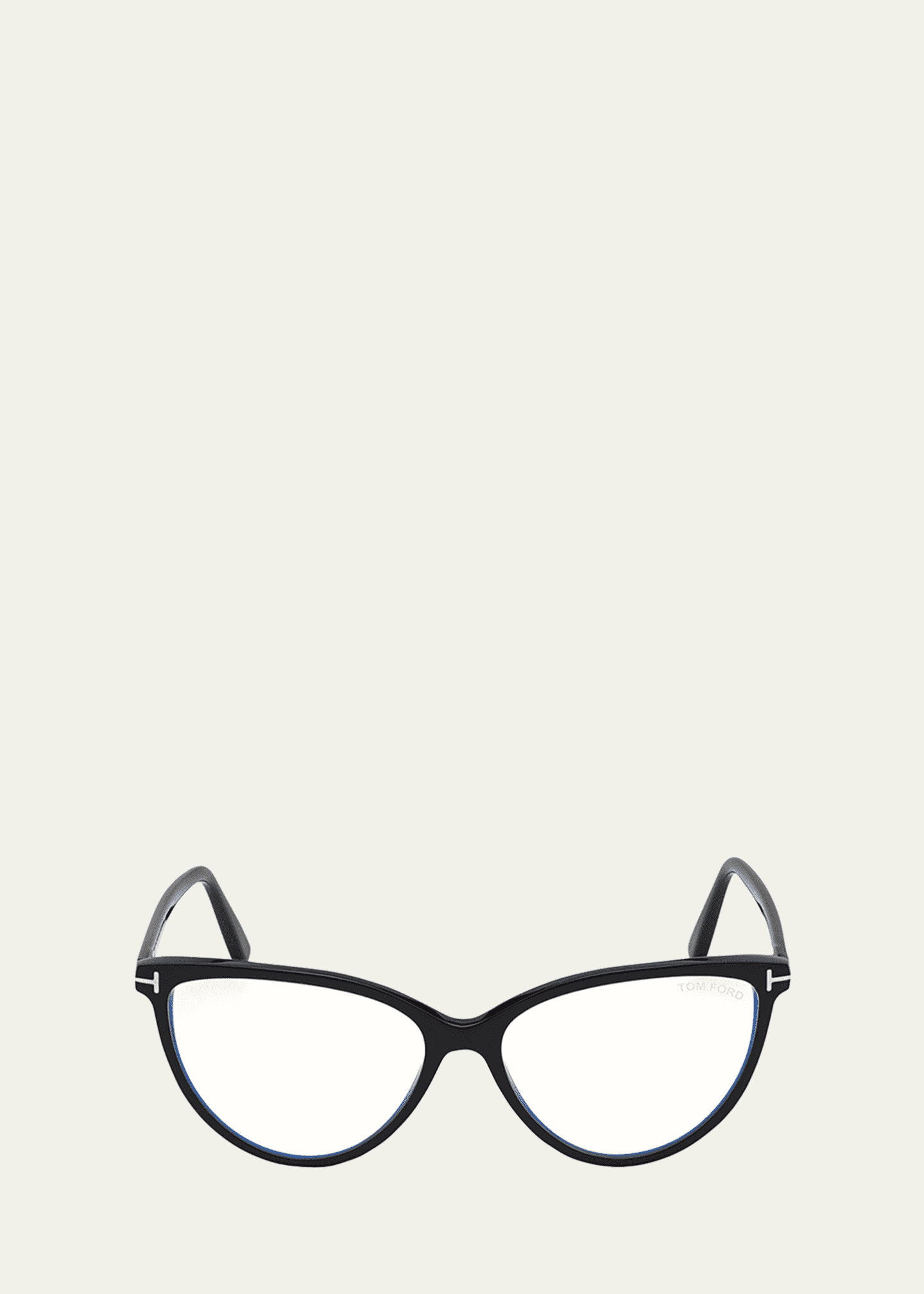 Black acetate optical glasses