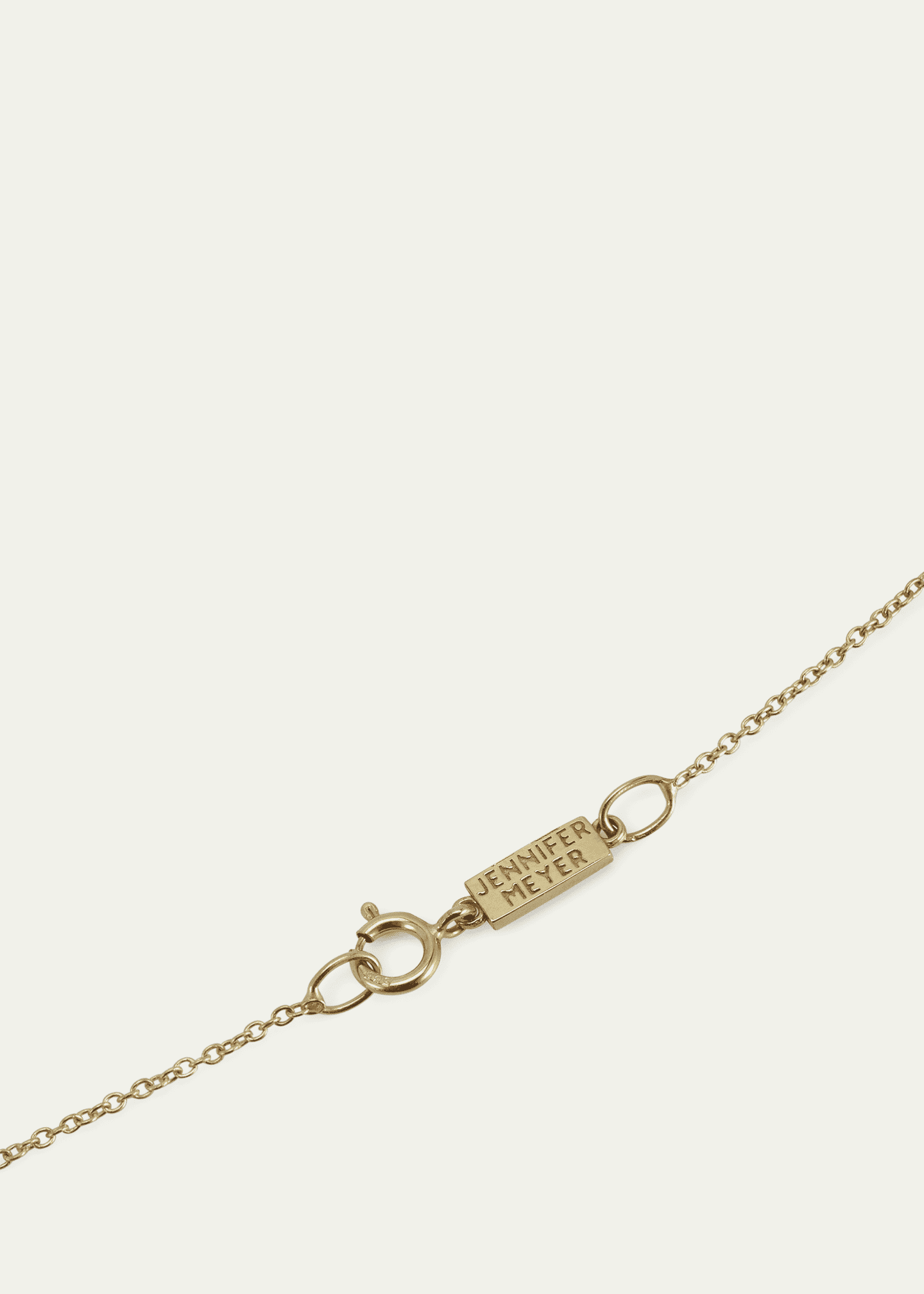 Jennifer Meyer 18k Mini Hamsa Necklace with Diamond Accent Image 4 of 4