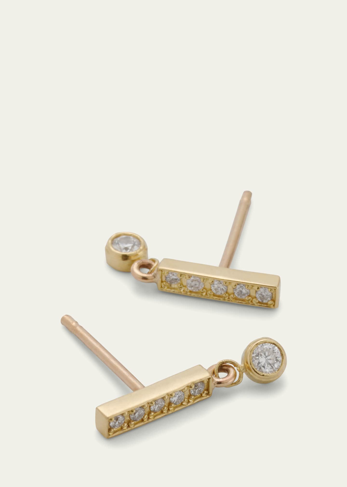 Jennifer meyer bar earrings outlet