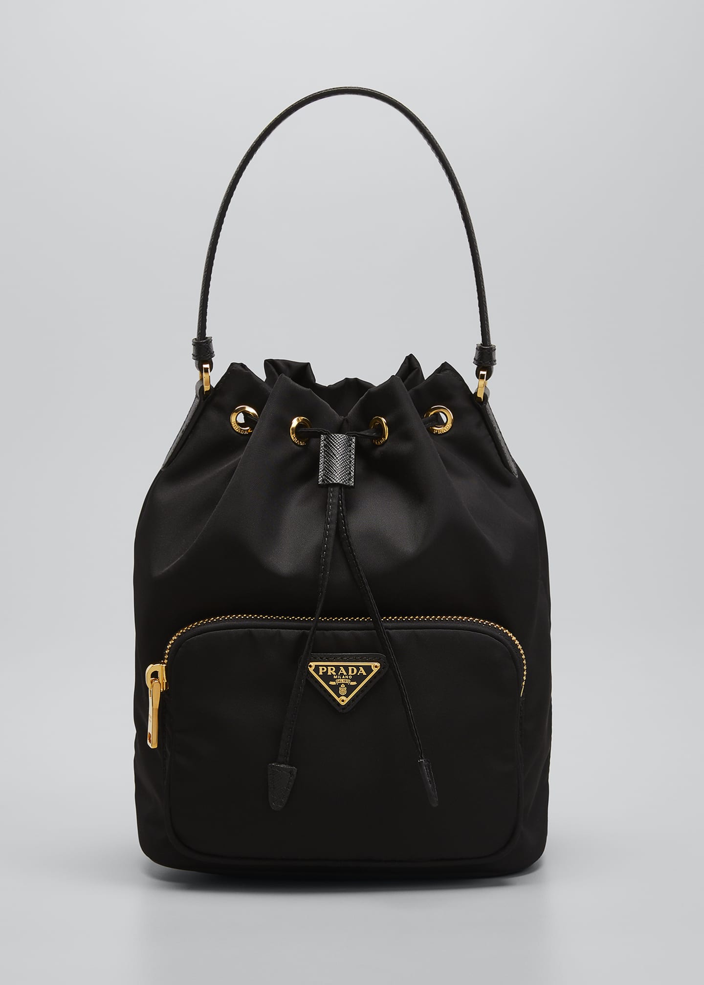 Prada ReNylon Drawstring Crossbody Bag Bergdorf Goodman