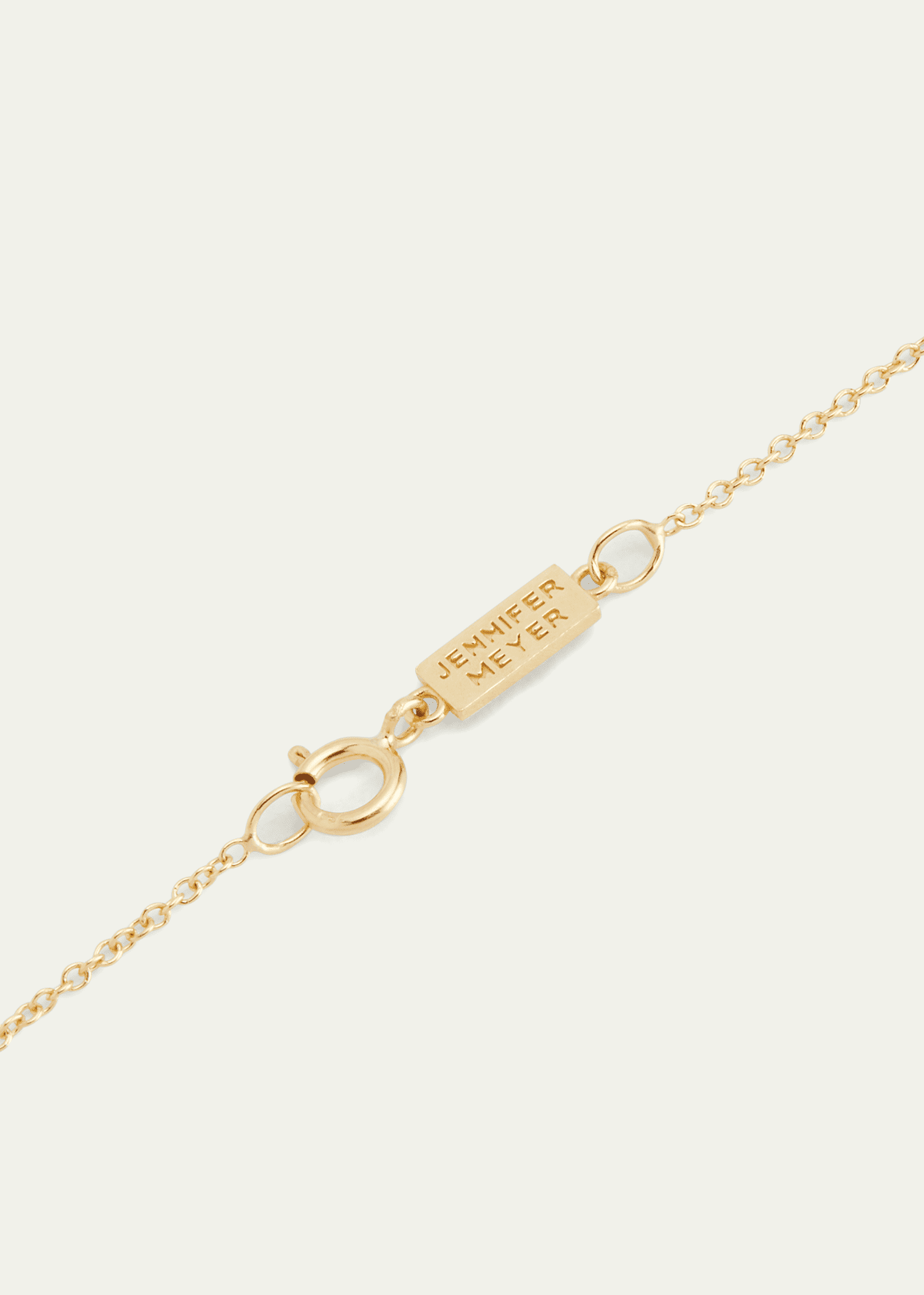Jennifer Meyer 18k Mini Evil Eye Necklace Image 4 of 4