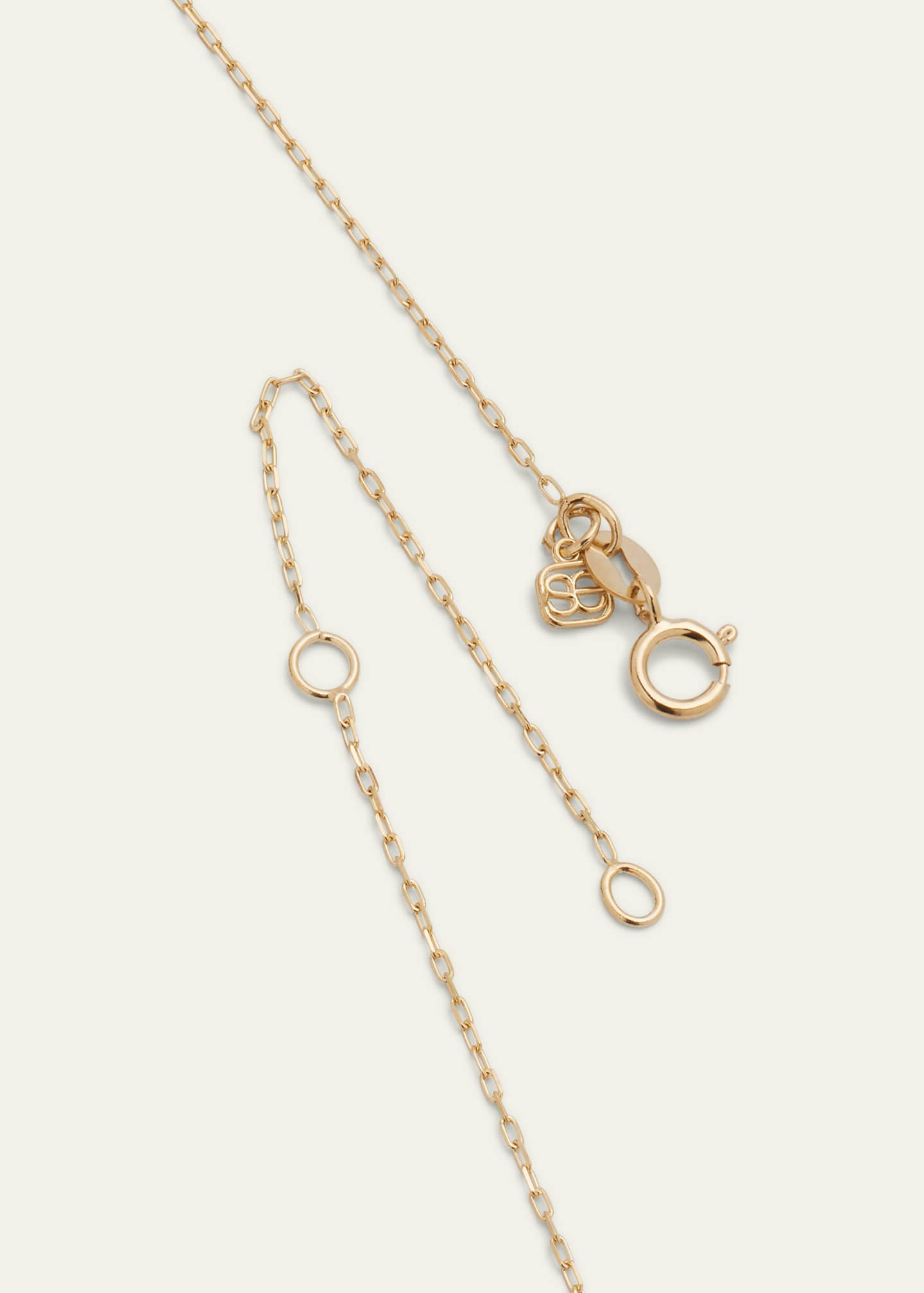 Sydney Evan 14k Gold Mama Script Necklace Image 4 of 4