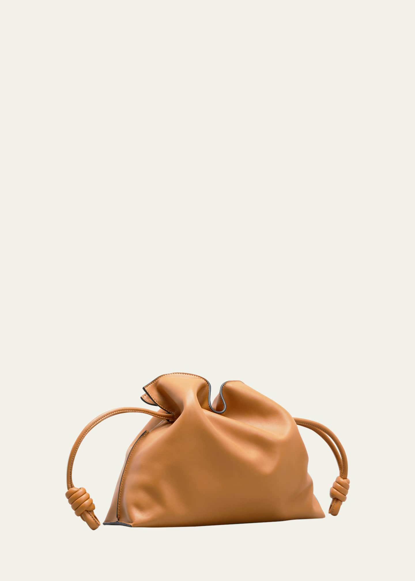 Loewe Flamenco Clutch Bag in Napa Leather with Blind Embossed Anagram Image 3 of 5