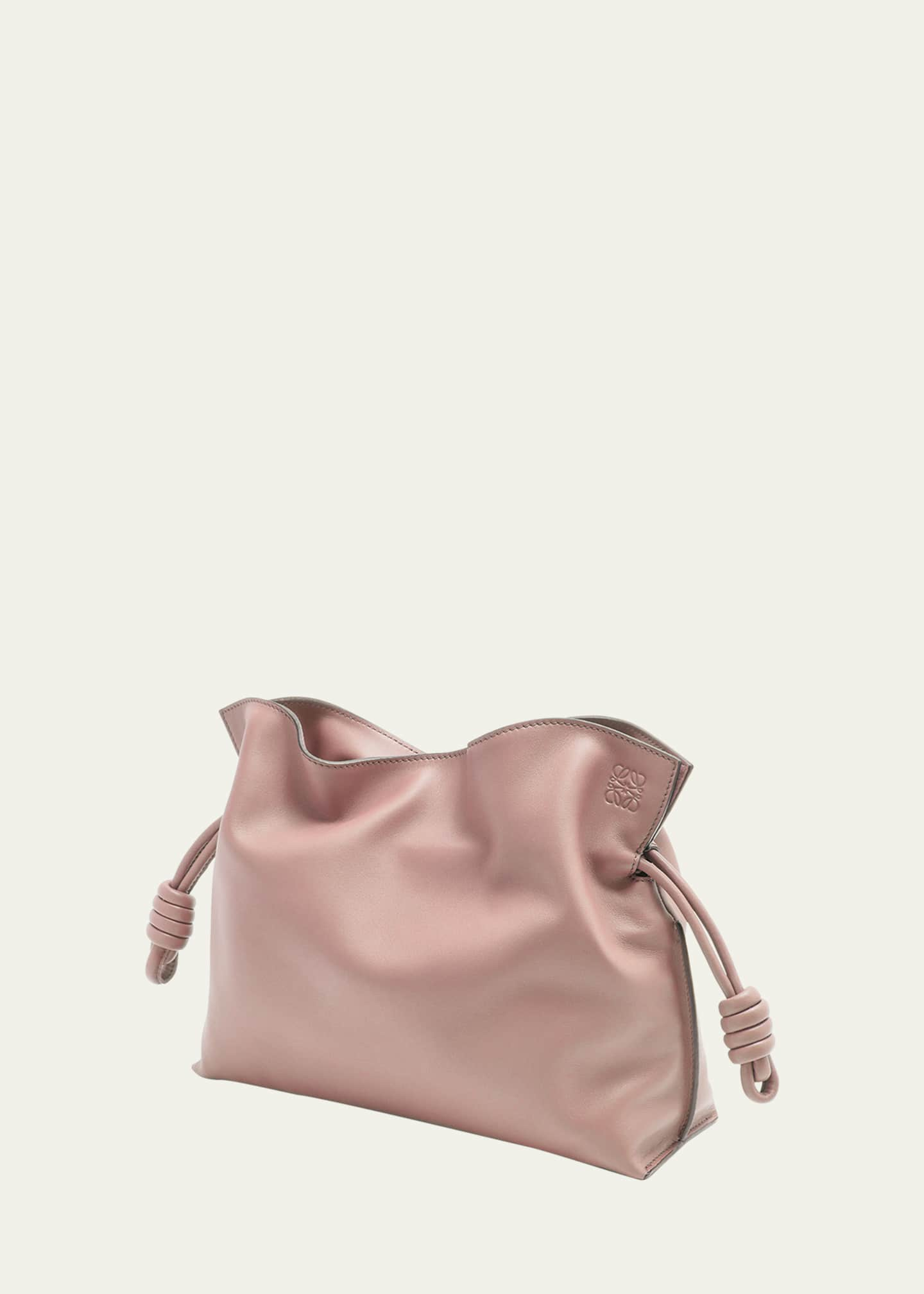 Loewe Flamenco Drawstring Knot Clutch Bag - Bergdorf Goodman