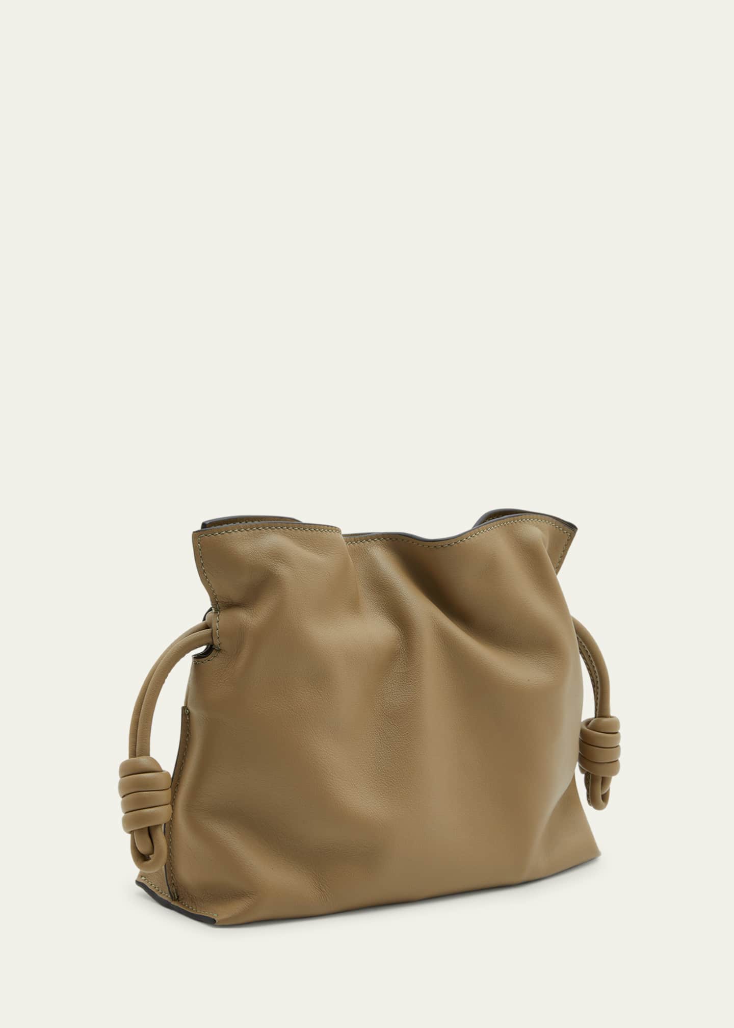 Loewe Flamenco Mini Clutch Bag in Napa Leather with Blind