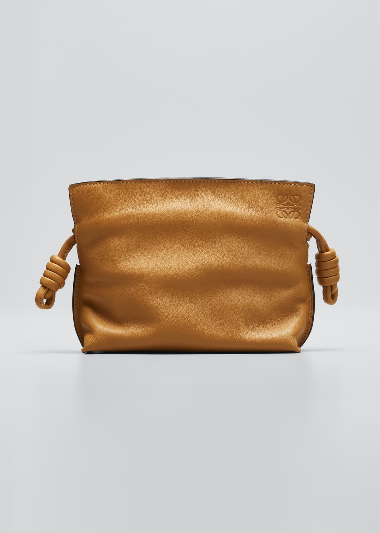 Loewe Flamenco Nano Leather Clutch Bag Bergdorf Goodman