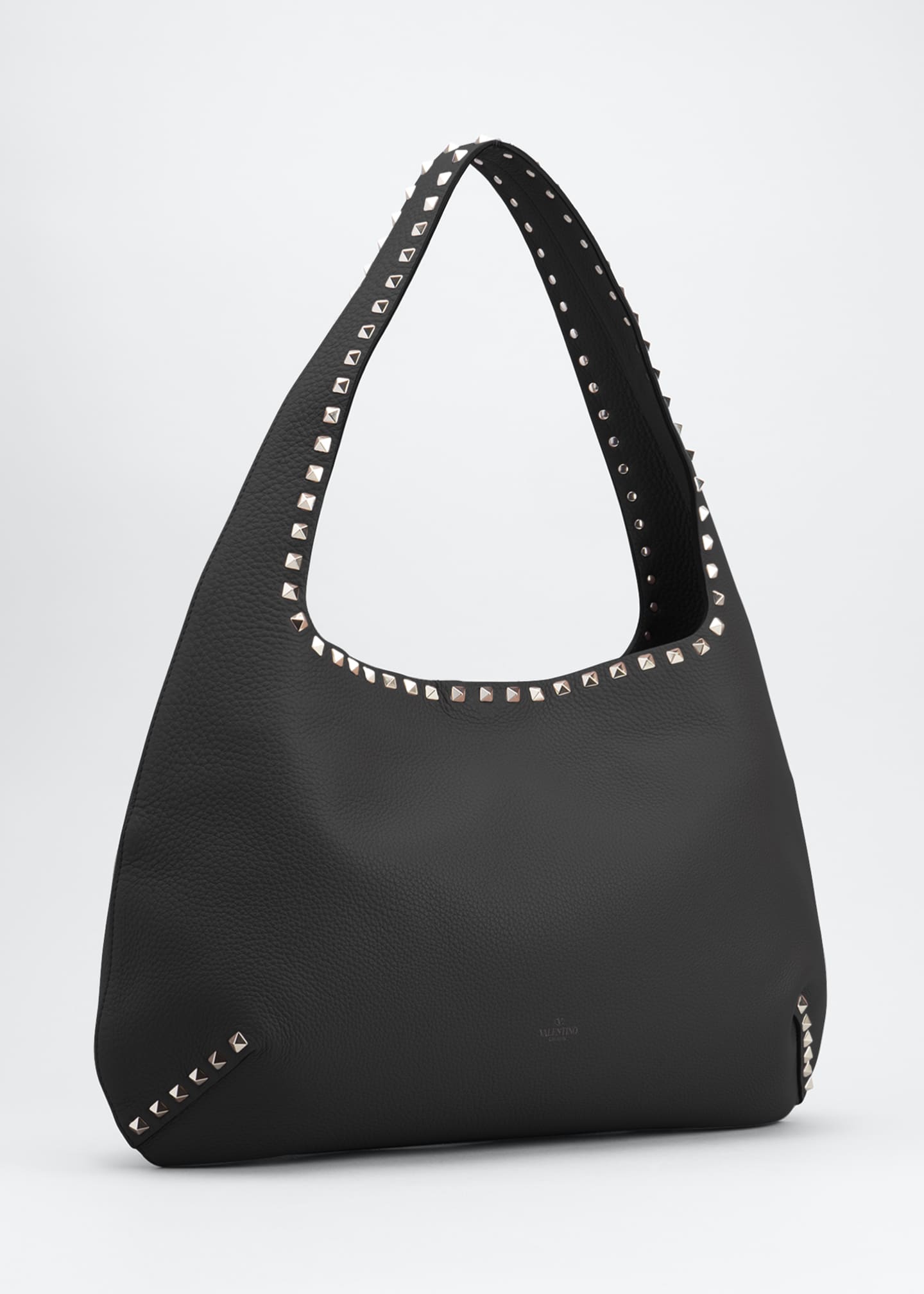 valentino rockstud hobo large