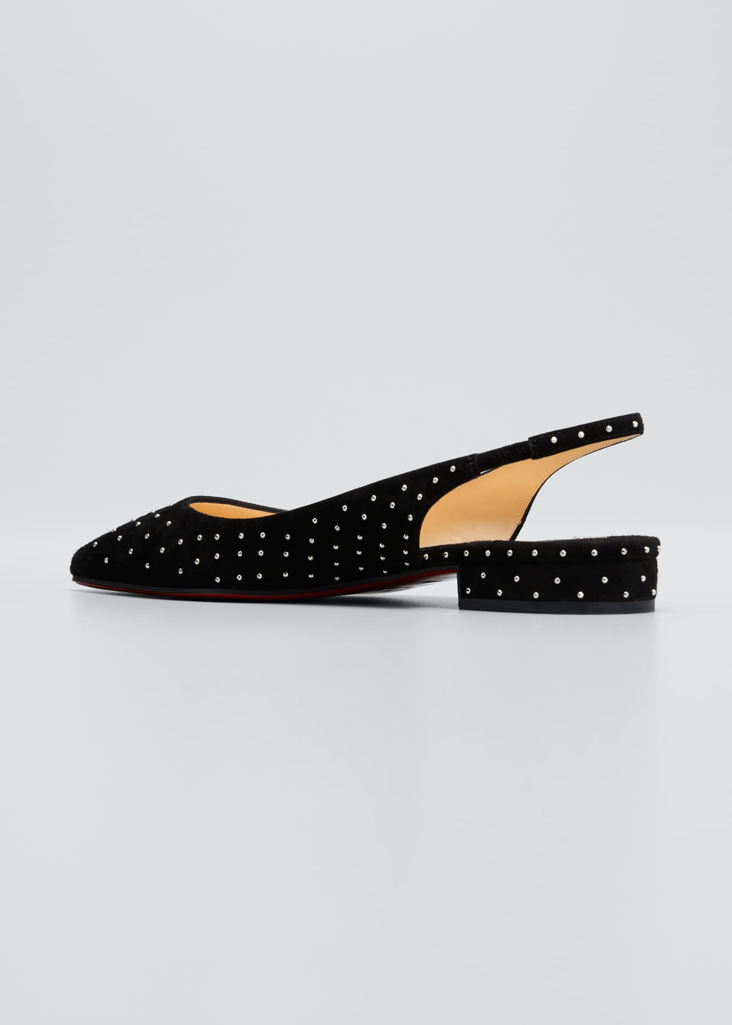 suede slingback flats
