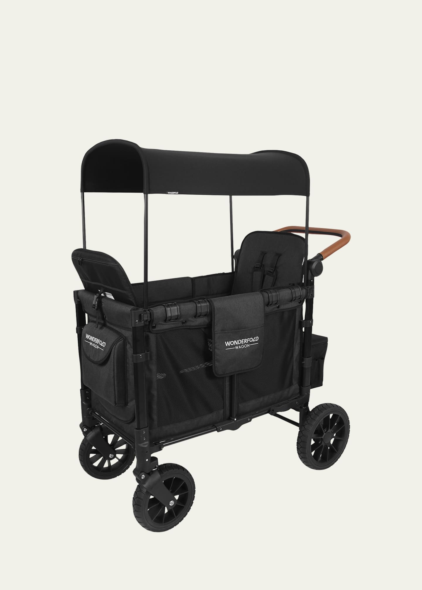 WONDERFOLD Wagon W2 Luxe Double Stroller Wagon 2 Seater Bergdorf Goodman