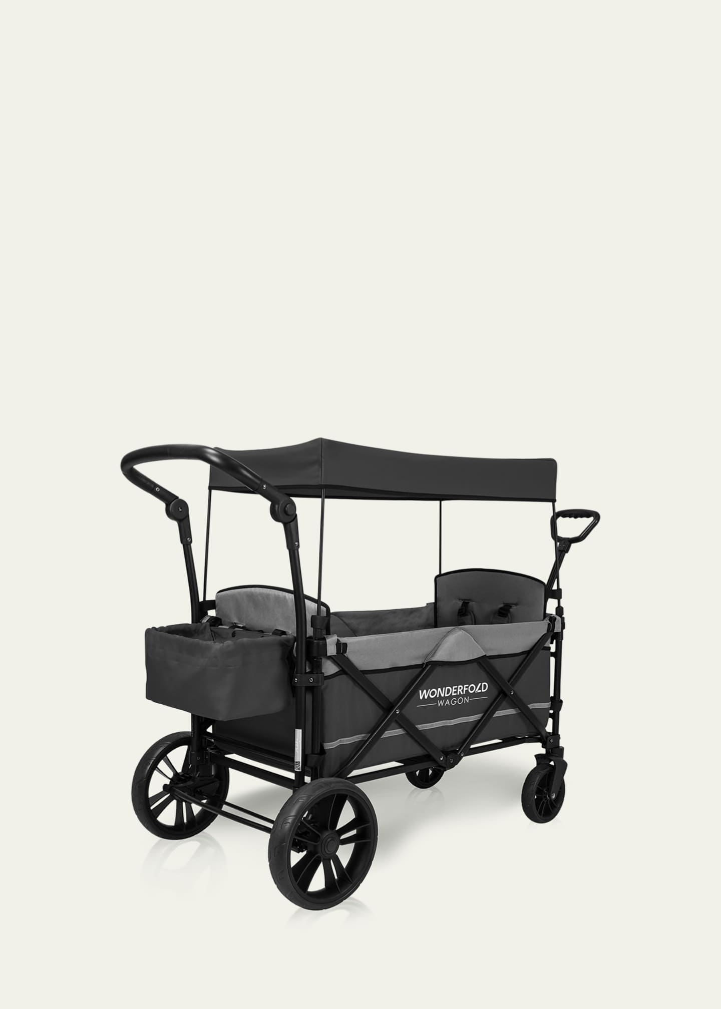 Kids Wagon With Canopy WONDERFOLD X2 Push And Pull Wagon Stroller