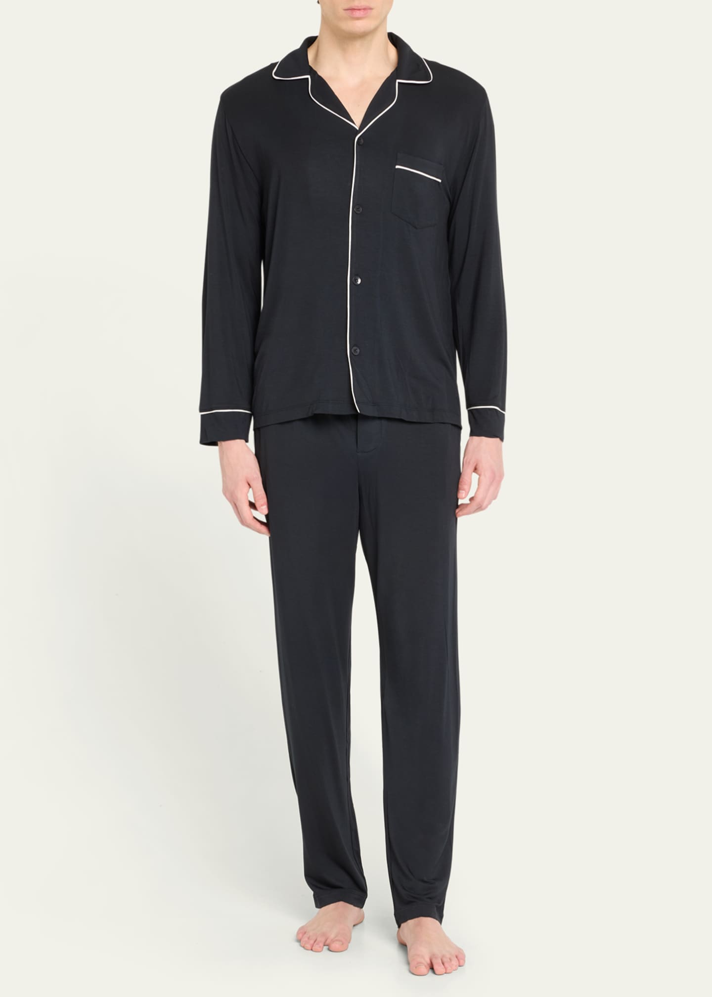 Eberjey Men's William Long-Sleeve Pajama Set Image 2 of 5