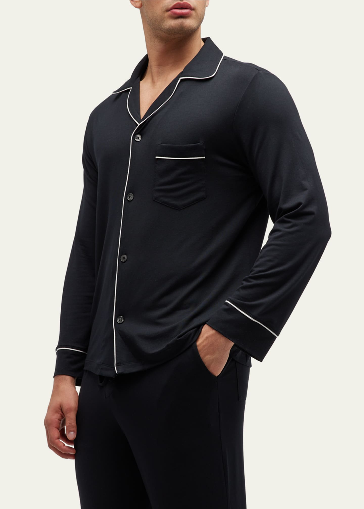 Eberjey Men's William Long-Sleeve Pajama Set Image 4 of 5