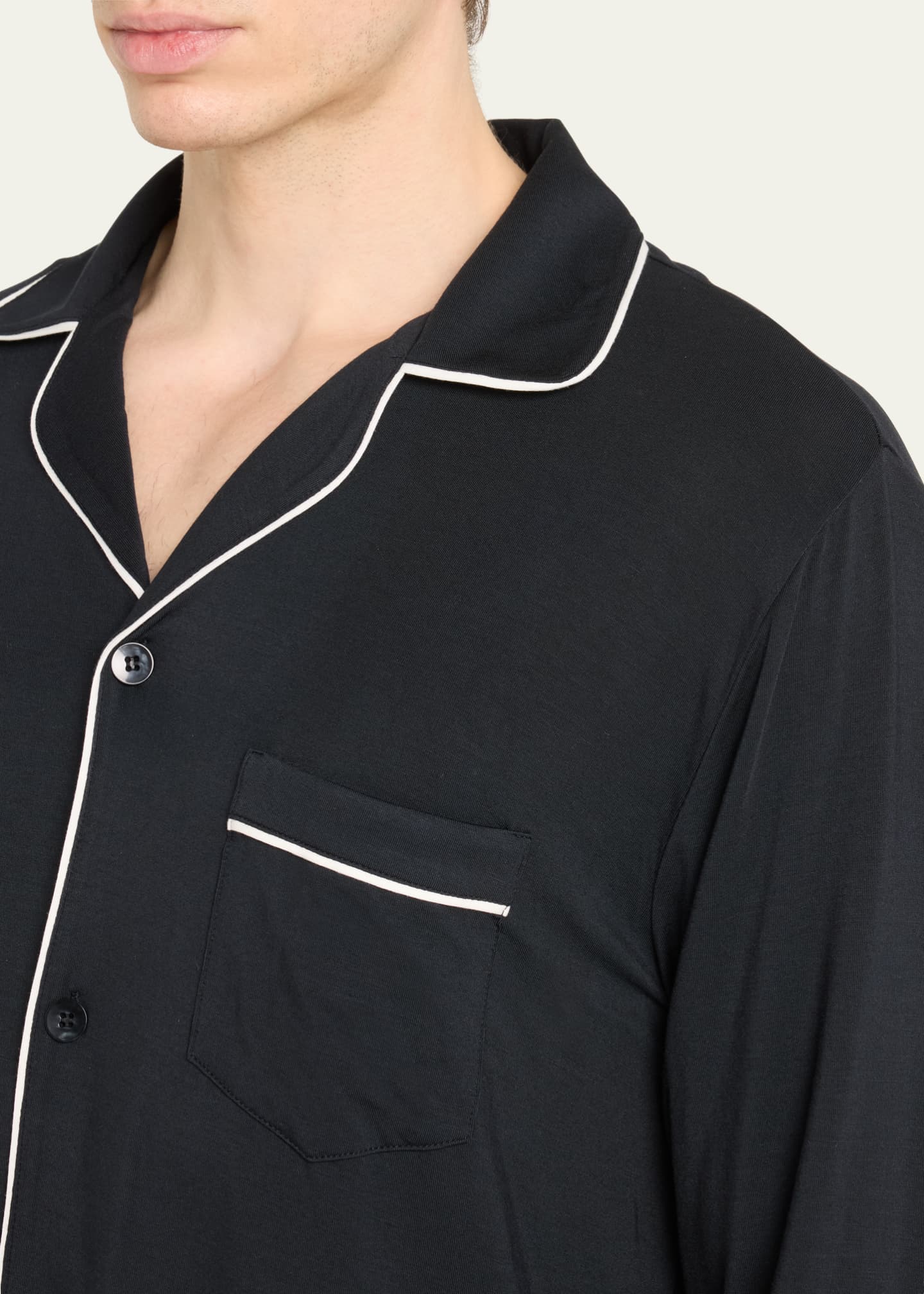 Eberjey Men's William Long-Sleeve Pajama Set Image 5 of 5