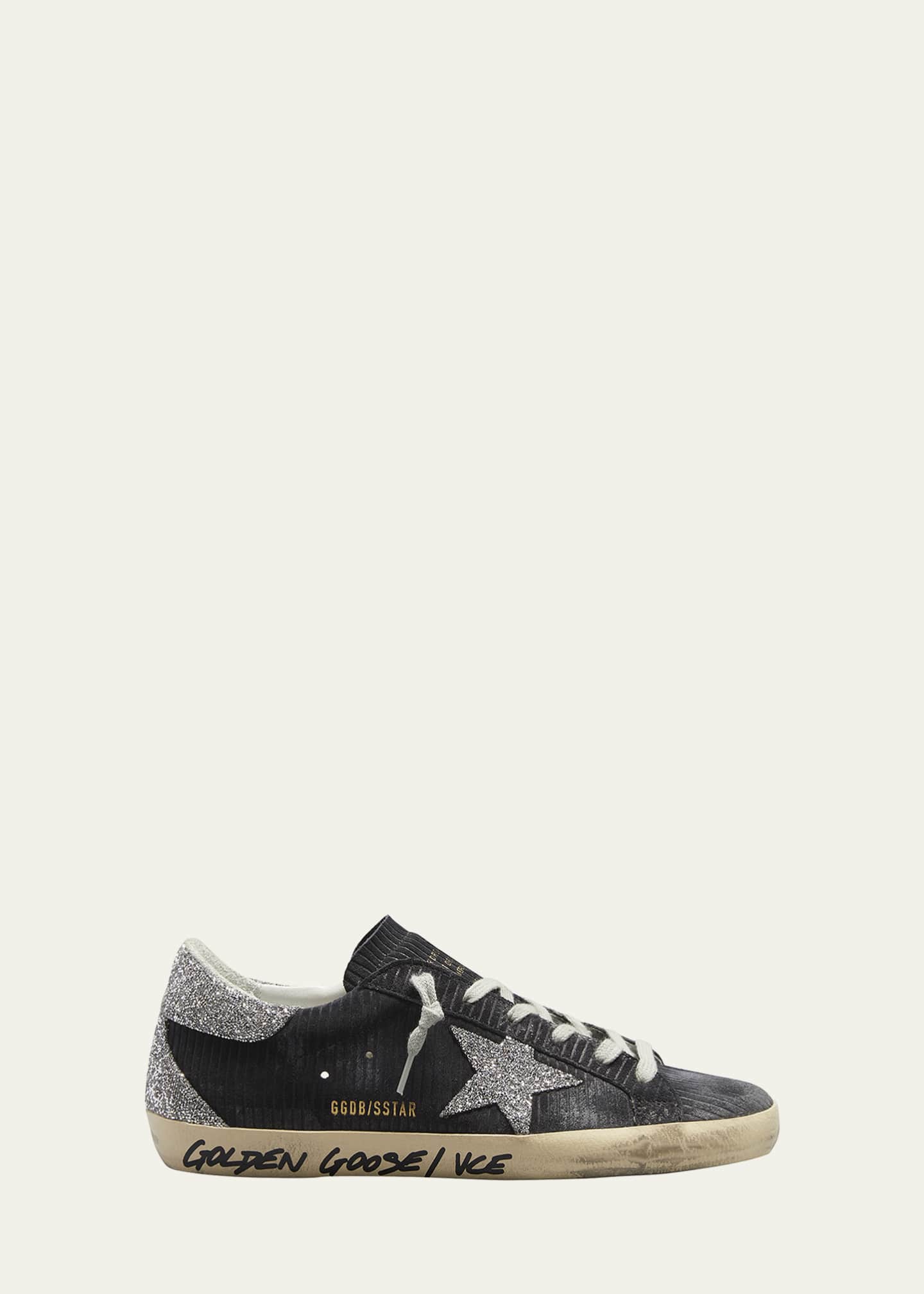 Golden Goose Superstar Corduroy Low-Top Sneakers Image 1 of 3