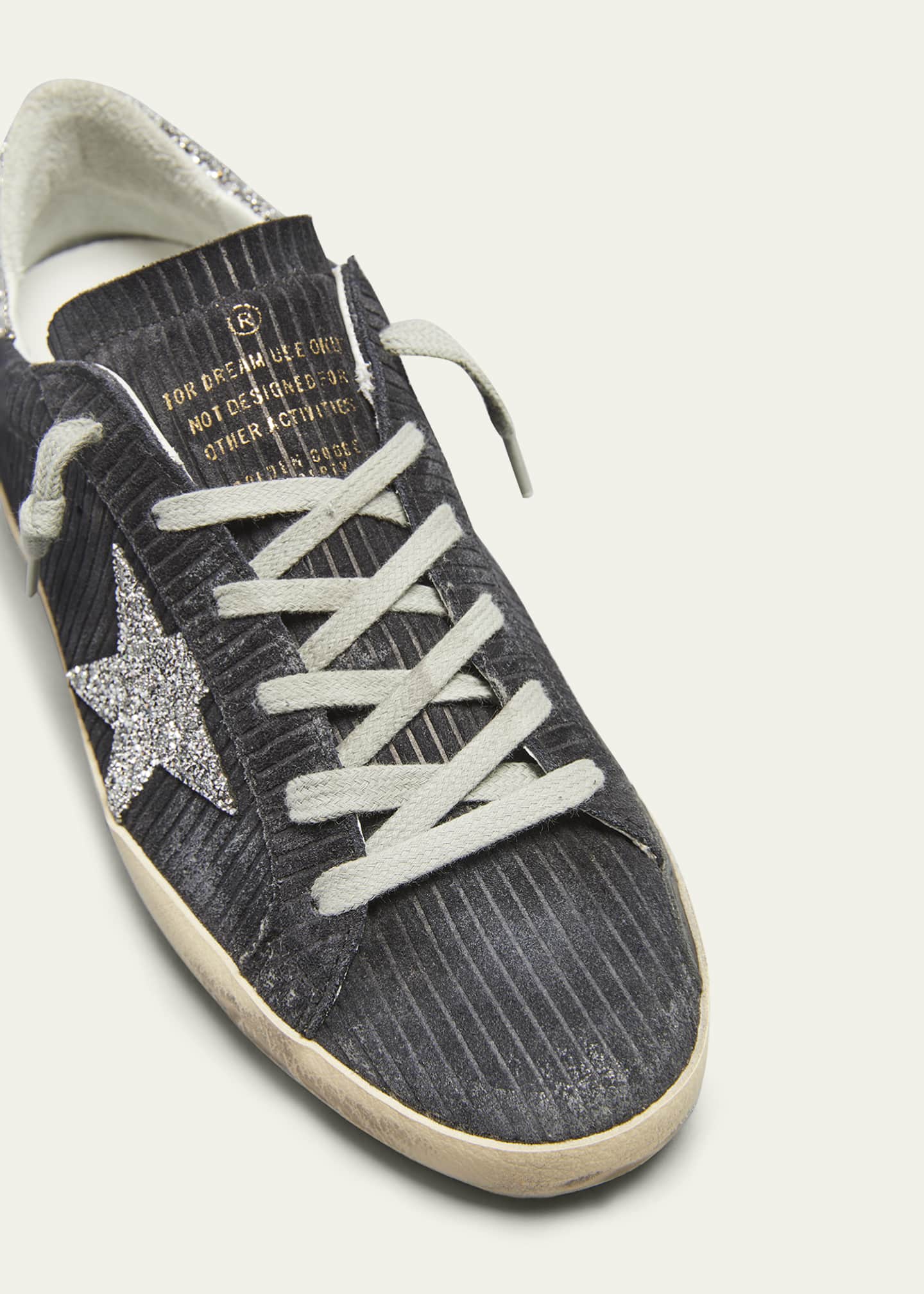 Golden Goose Superstar Corduroy Low-Top Sneakers Image 3 of 3
