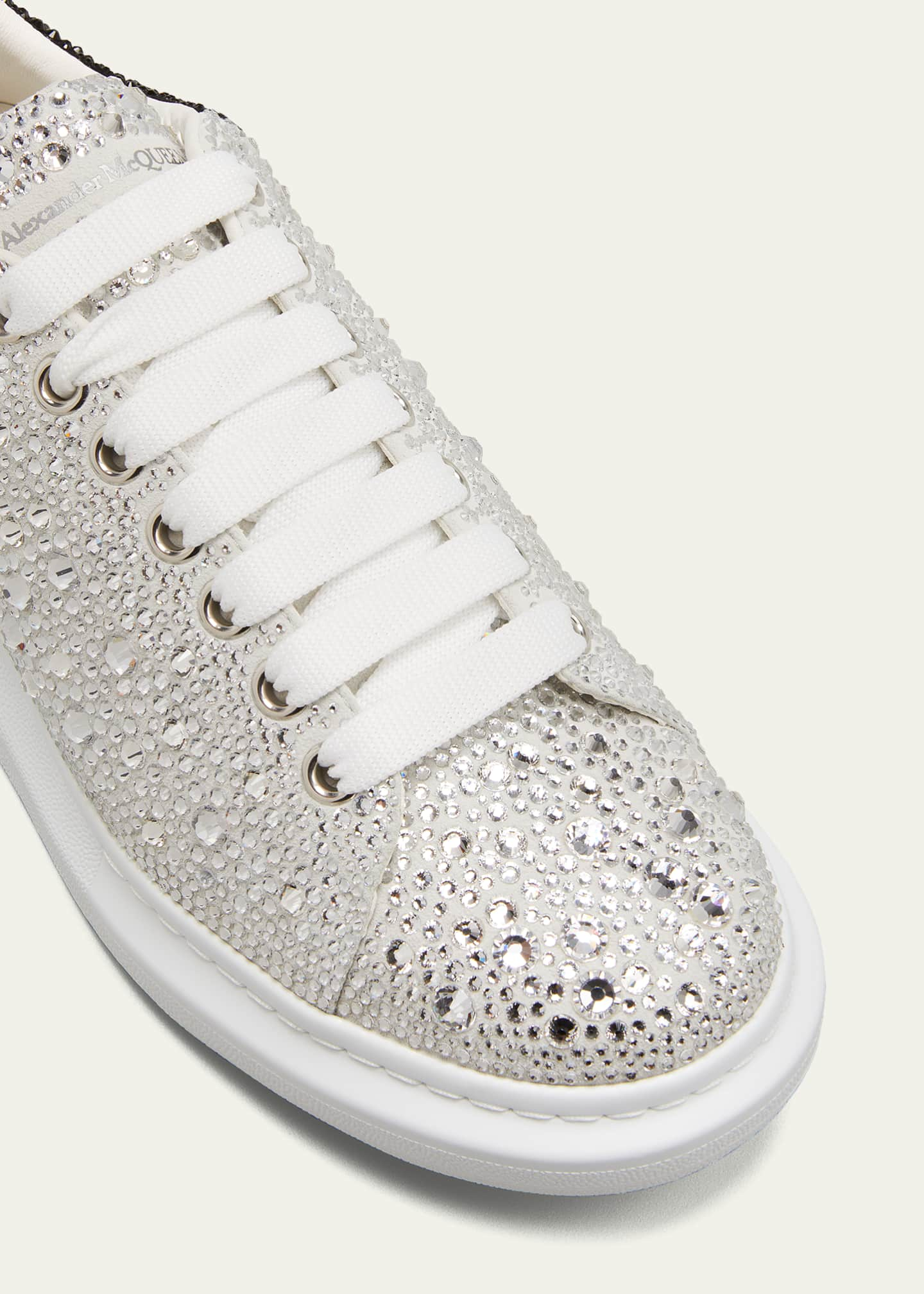 Alexander McQueen Oversized Sneakers with Crystals