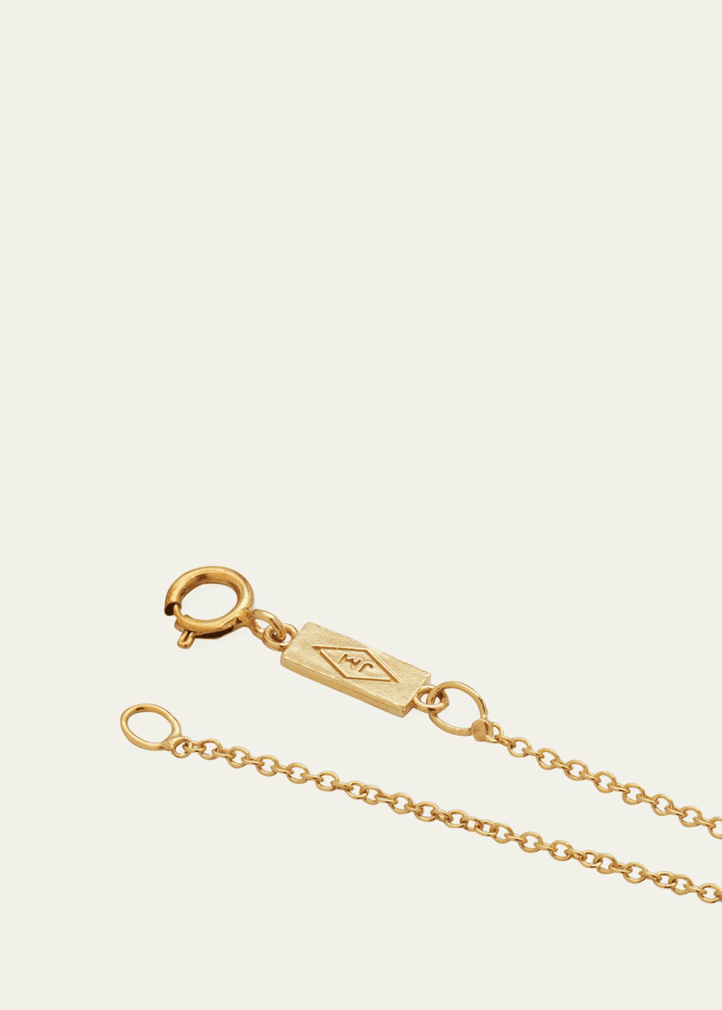 Jennifer Meyer 18k Mini Inlay Heart Necklace Image 4 of 4