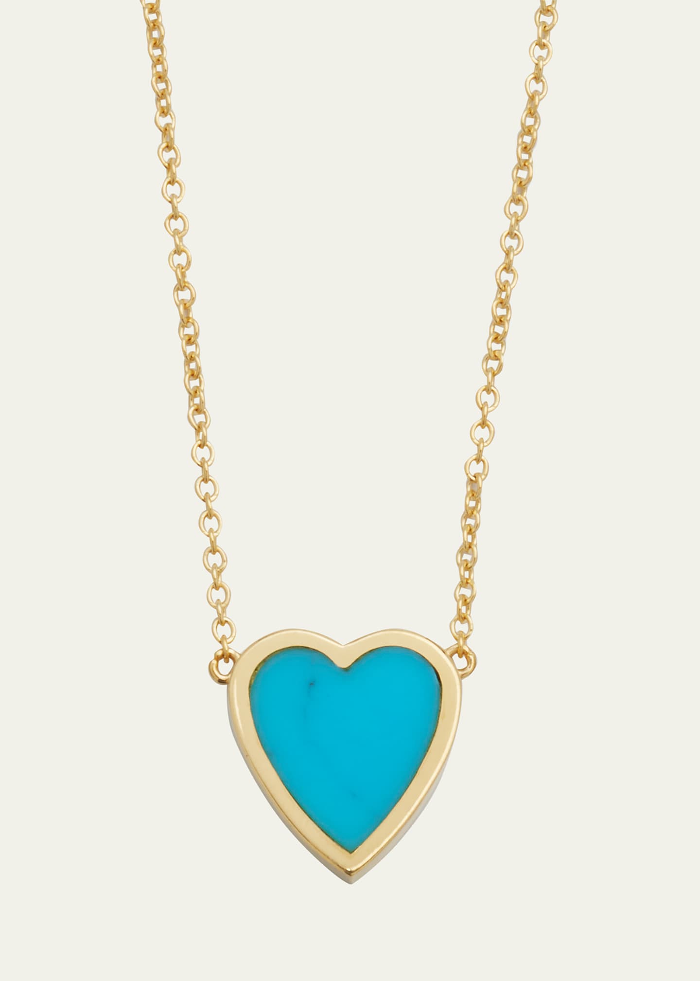 Jennifer meyer turquoise heart necklace discount