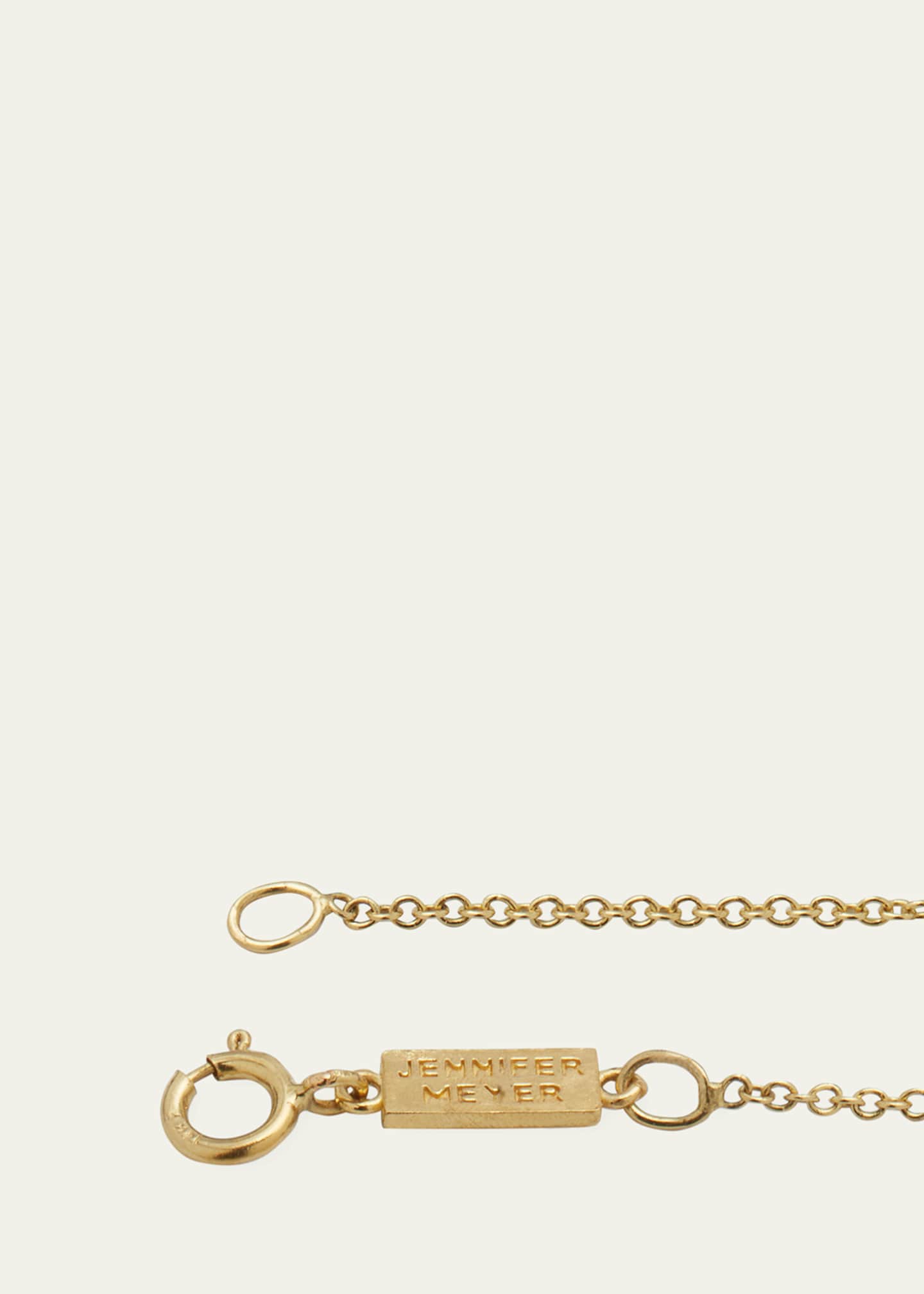 Jennifer Meyer Large Open Heart Necklace Image 4 of 4