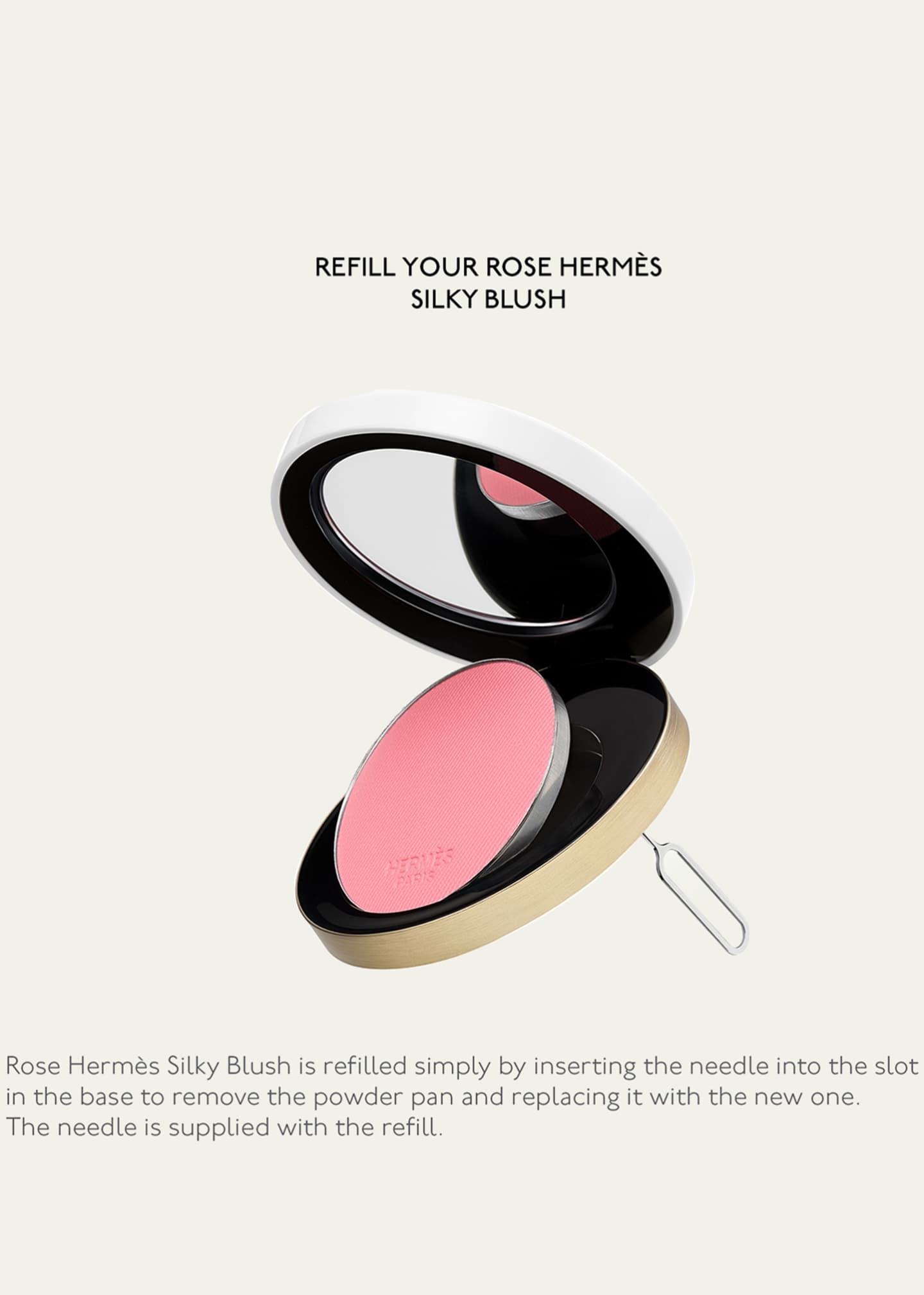 Hermès Rose Hermes Silky Blush Powder