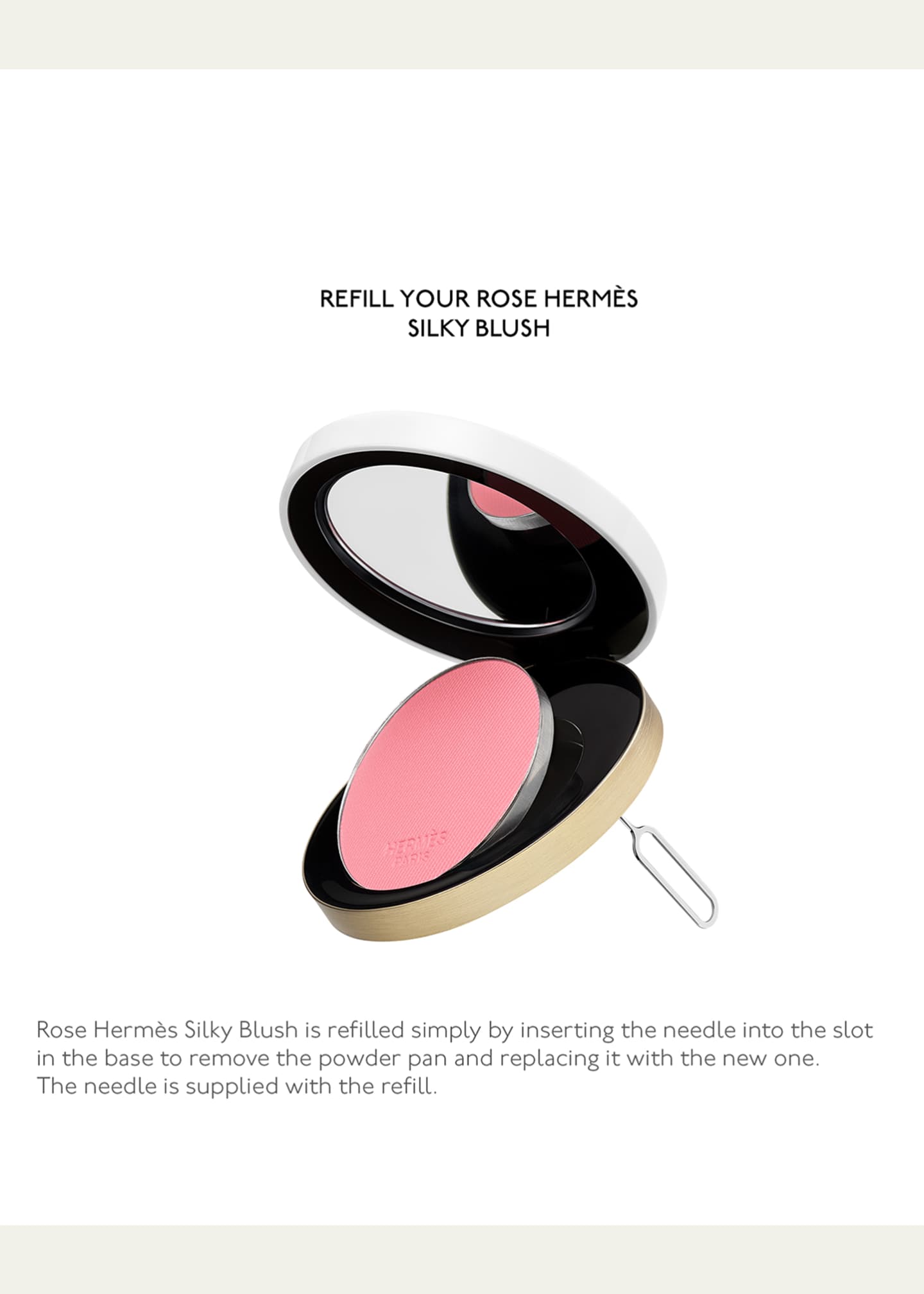 Rose Hermes Silky Blush Powder