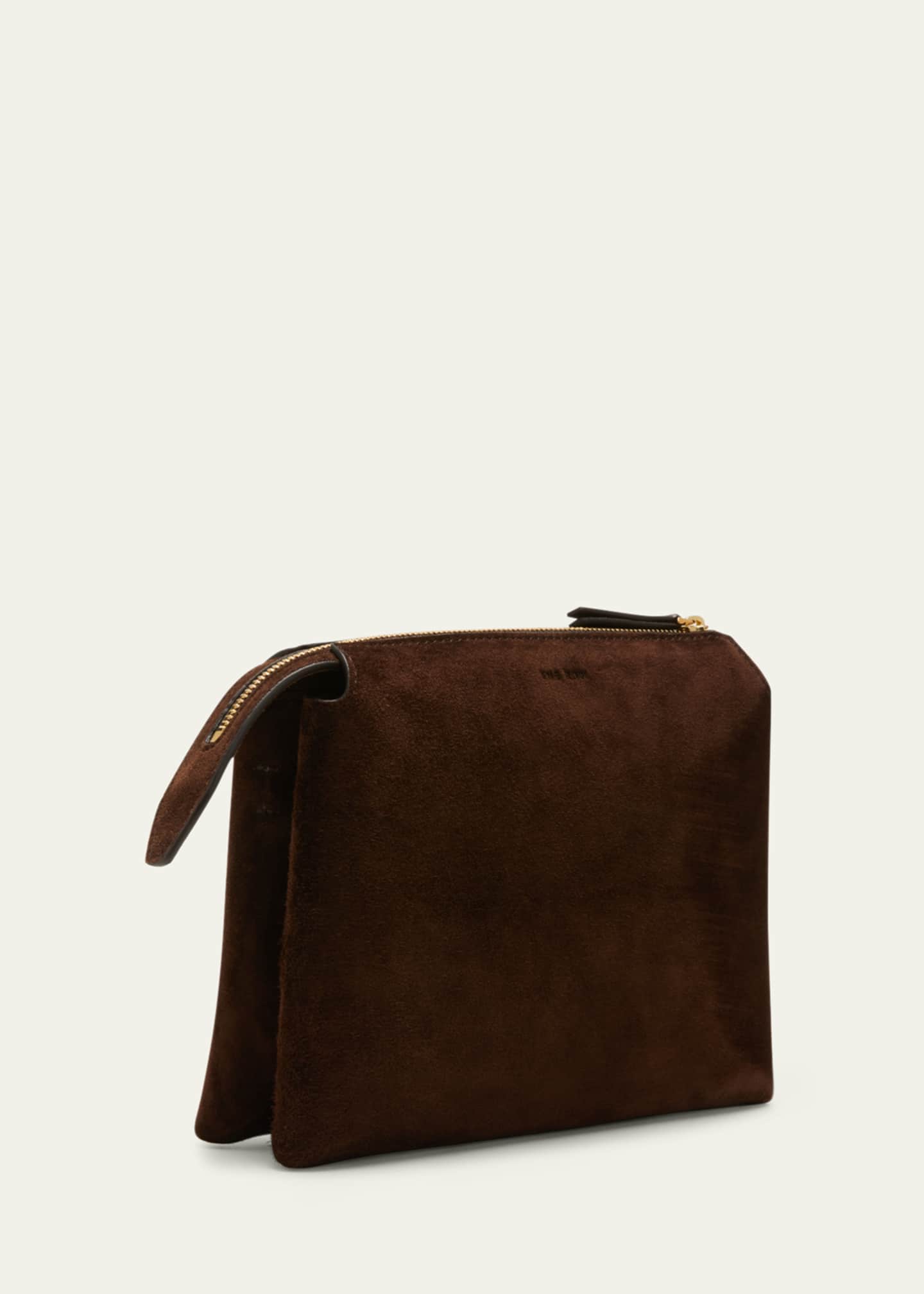 THE ROW Nu Twin Mini Crossbody in Suede Image 3 of 5