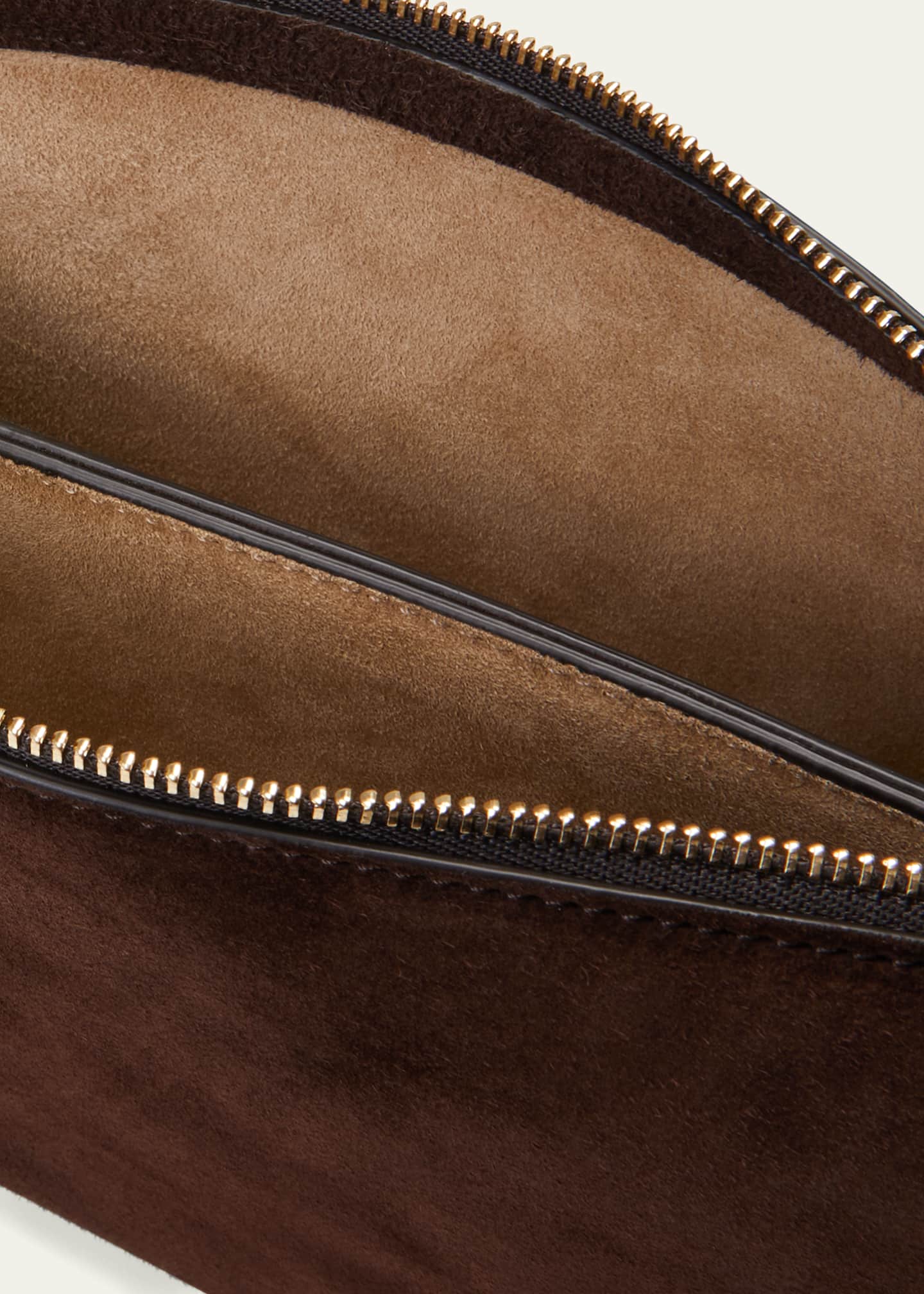 THE ROW Nu Twin Mini Crossbody in Suede Image 4 of 5