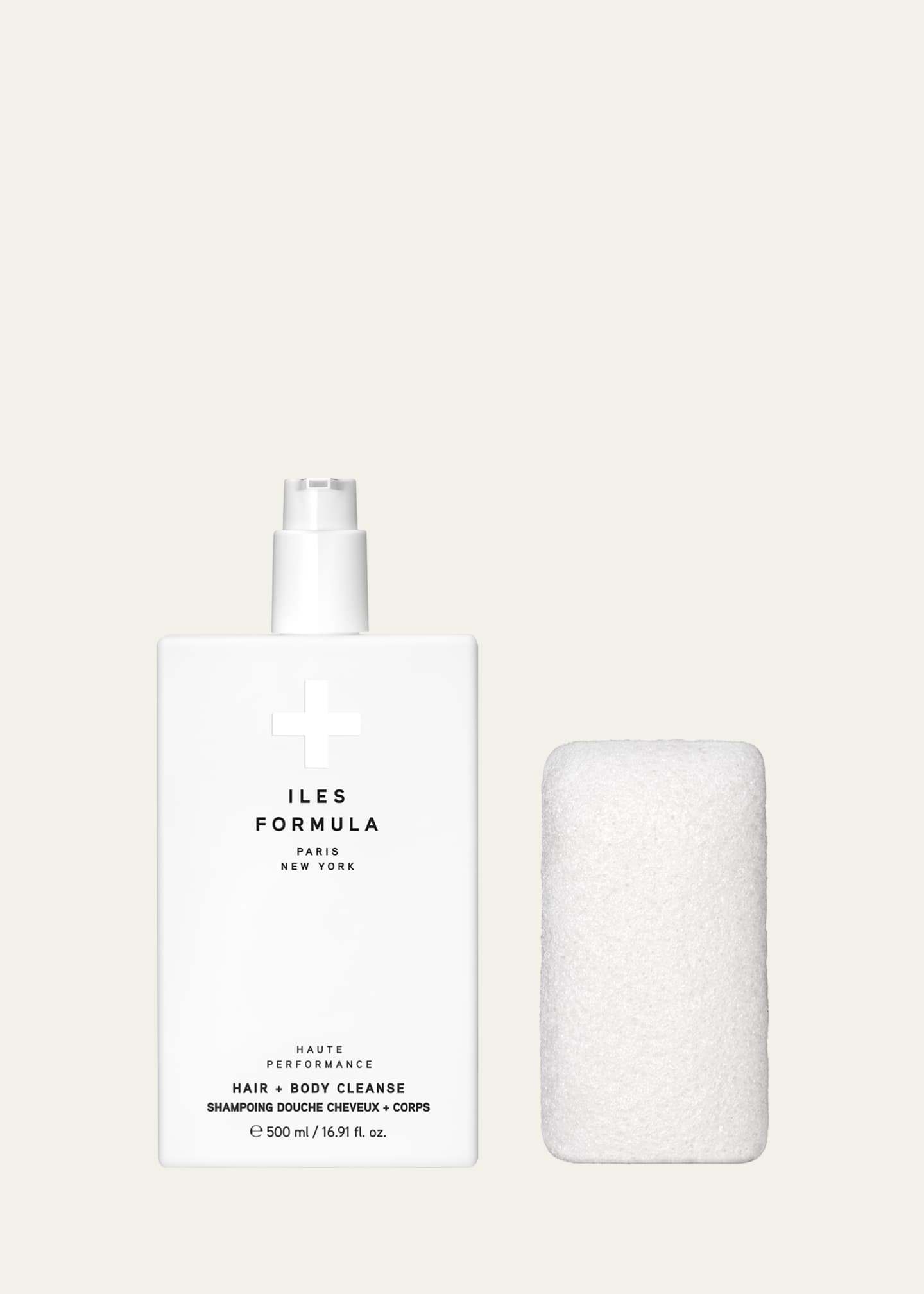Iles Formula Hair + Body Cleanse with Body Sponge Image 1 of 4