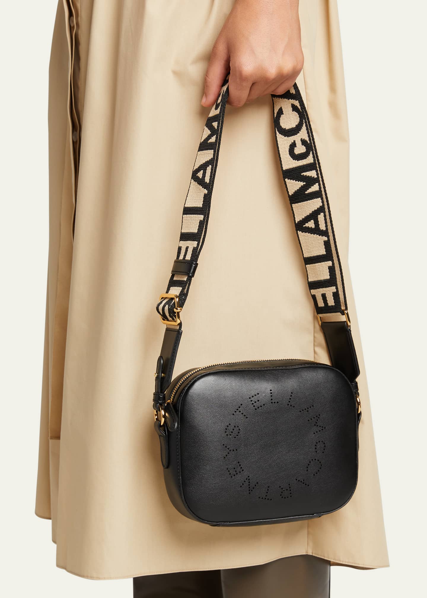 STELLA MCCARTNEY Stella Logo Camera Bag