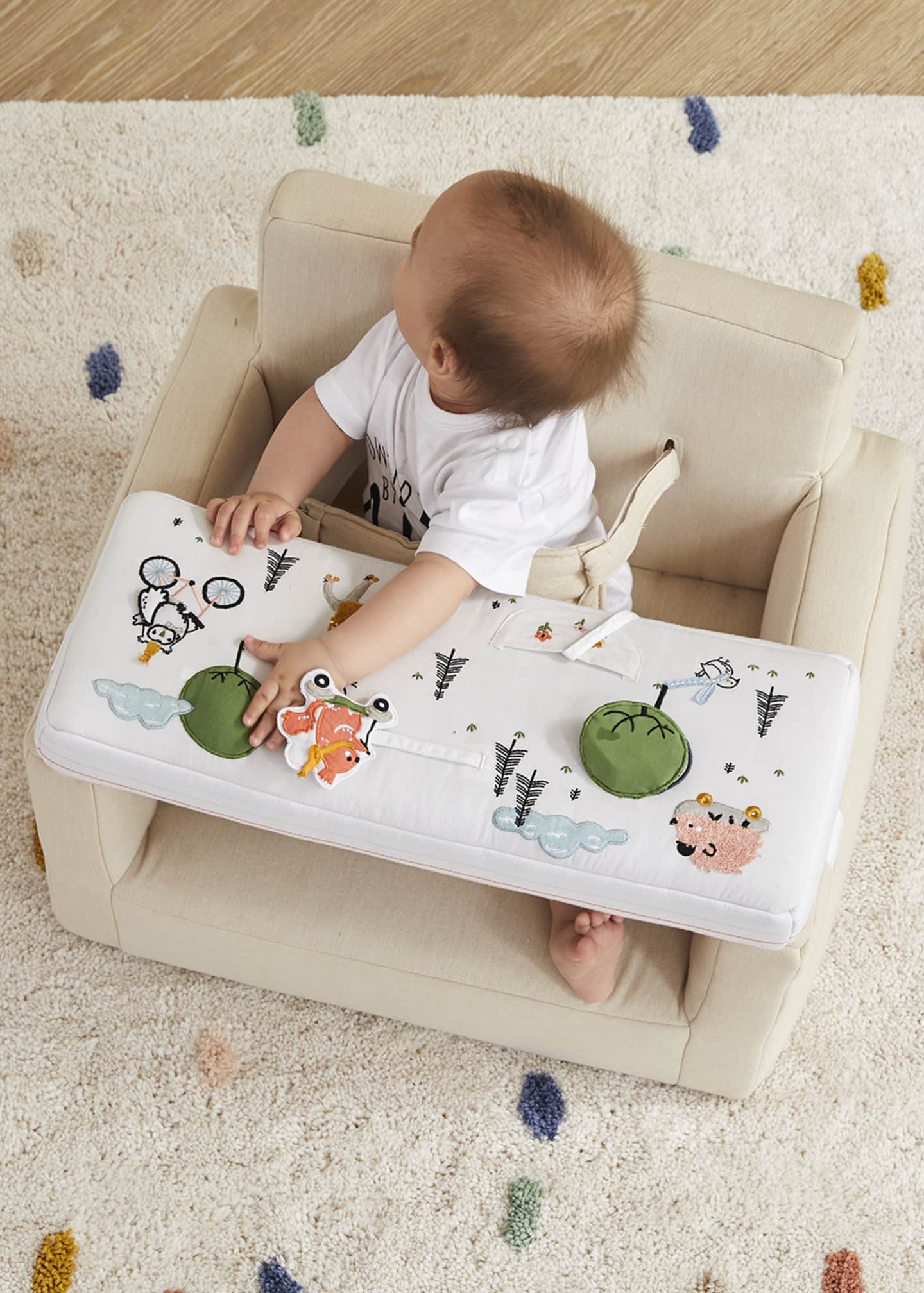Play chair top baby