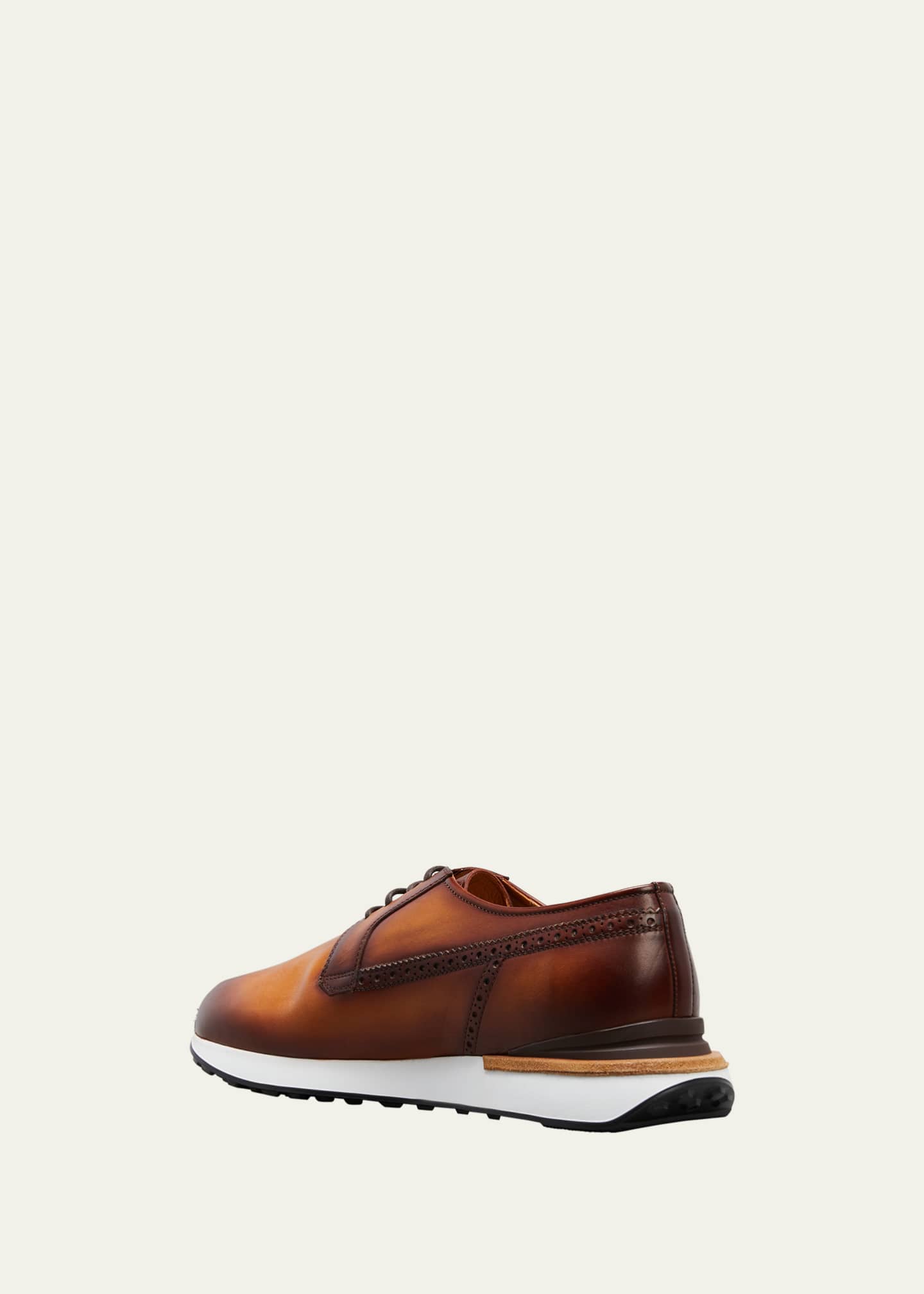 Magnanni Men's Burnished Dress Trainer Sneakers Bergdorf Goodman