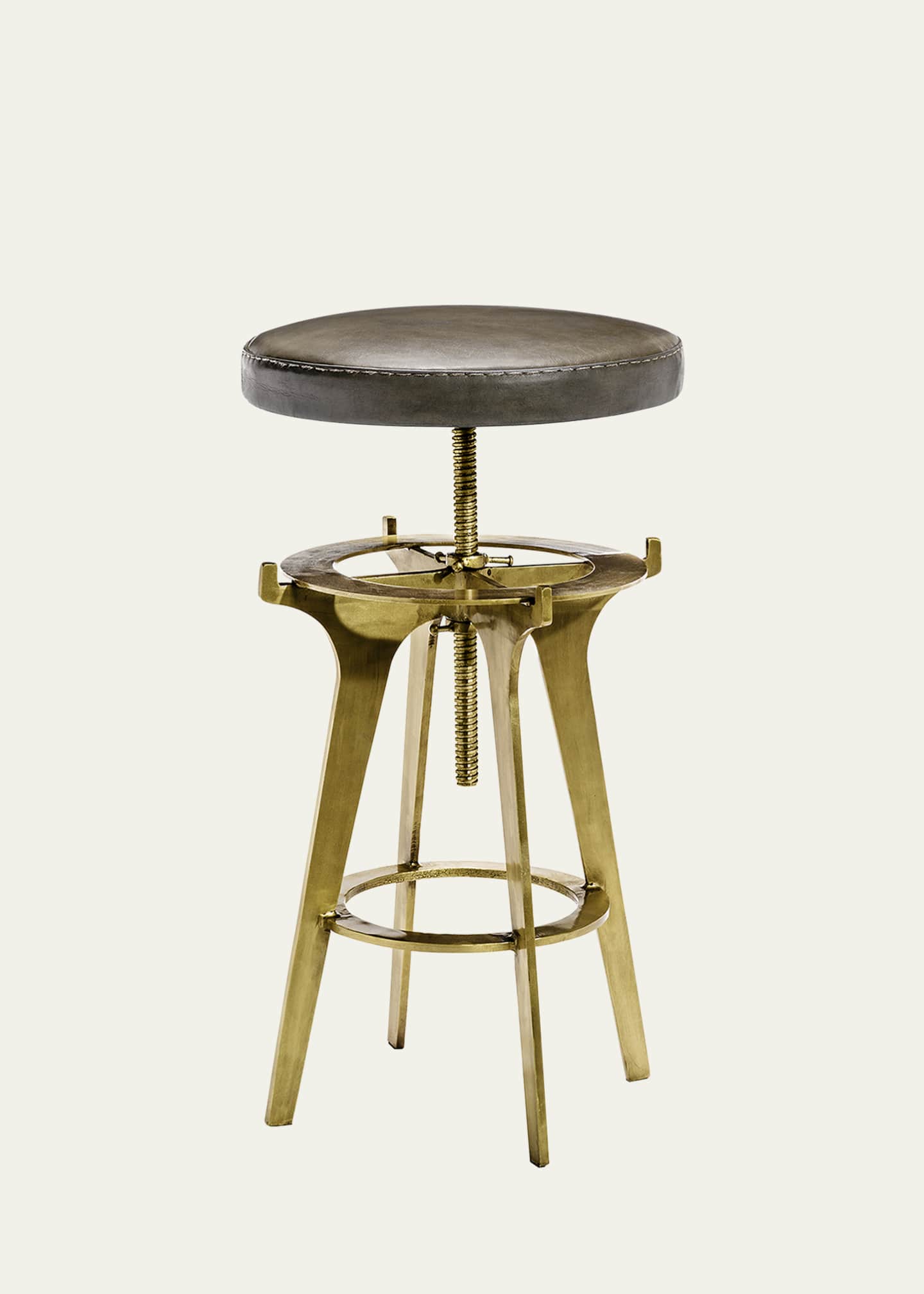 Interlude Home Colton Adjustable Stool Bergdorf Goodman