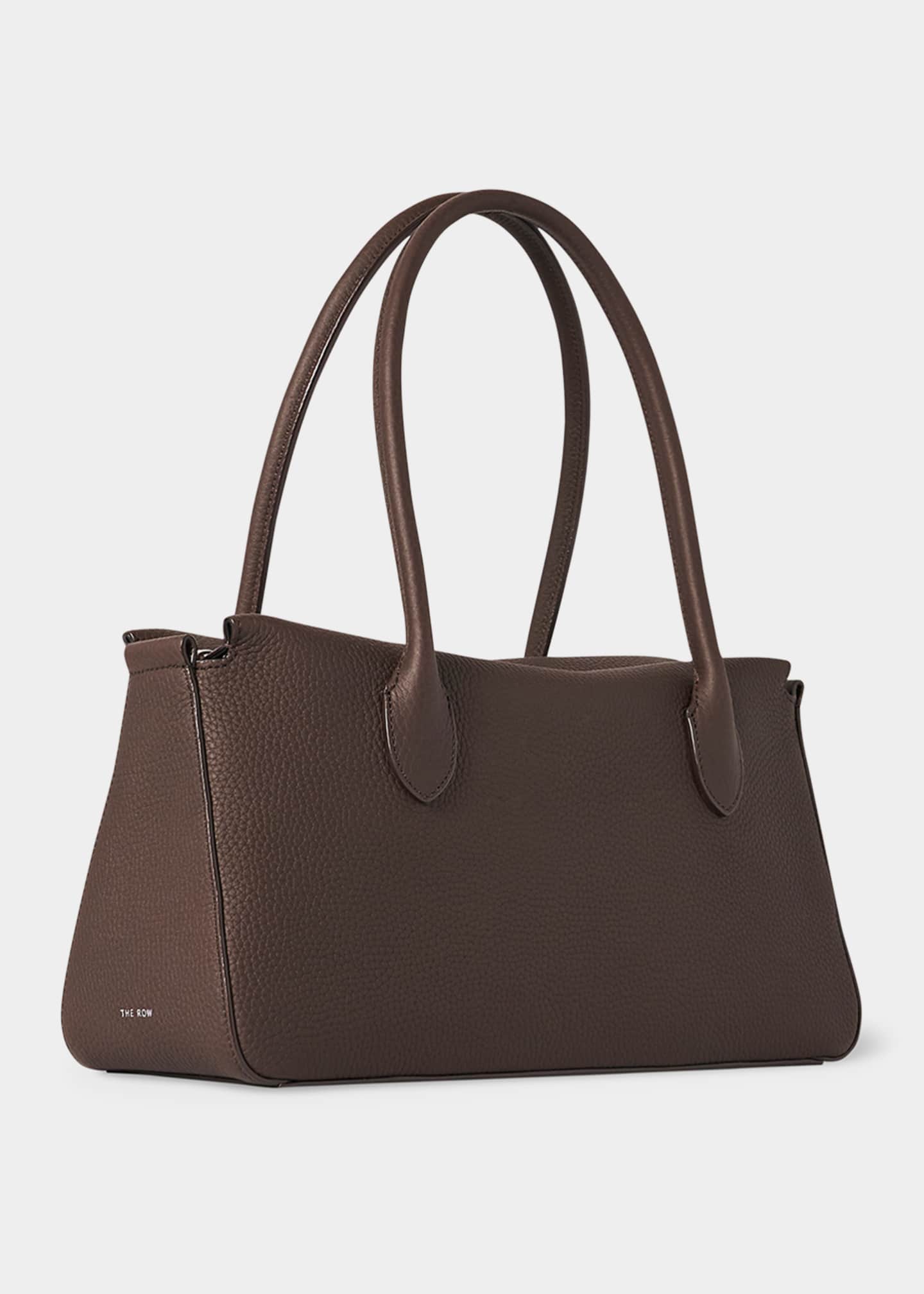 THE ROW Pebbled Leather Top Handle Bag - Bergdorf Goodman