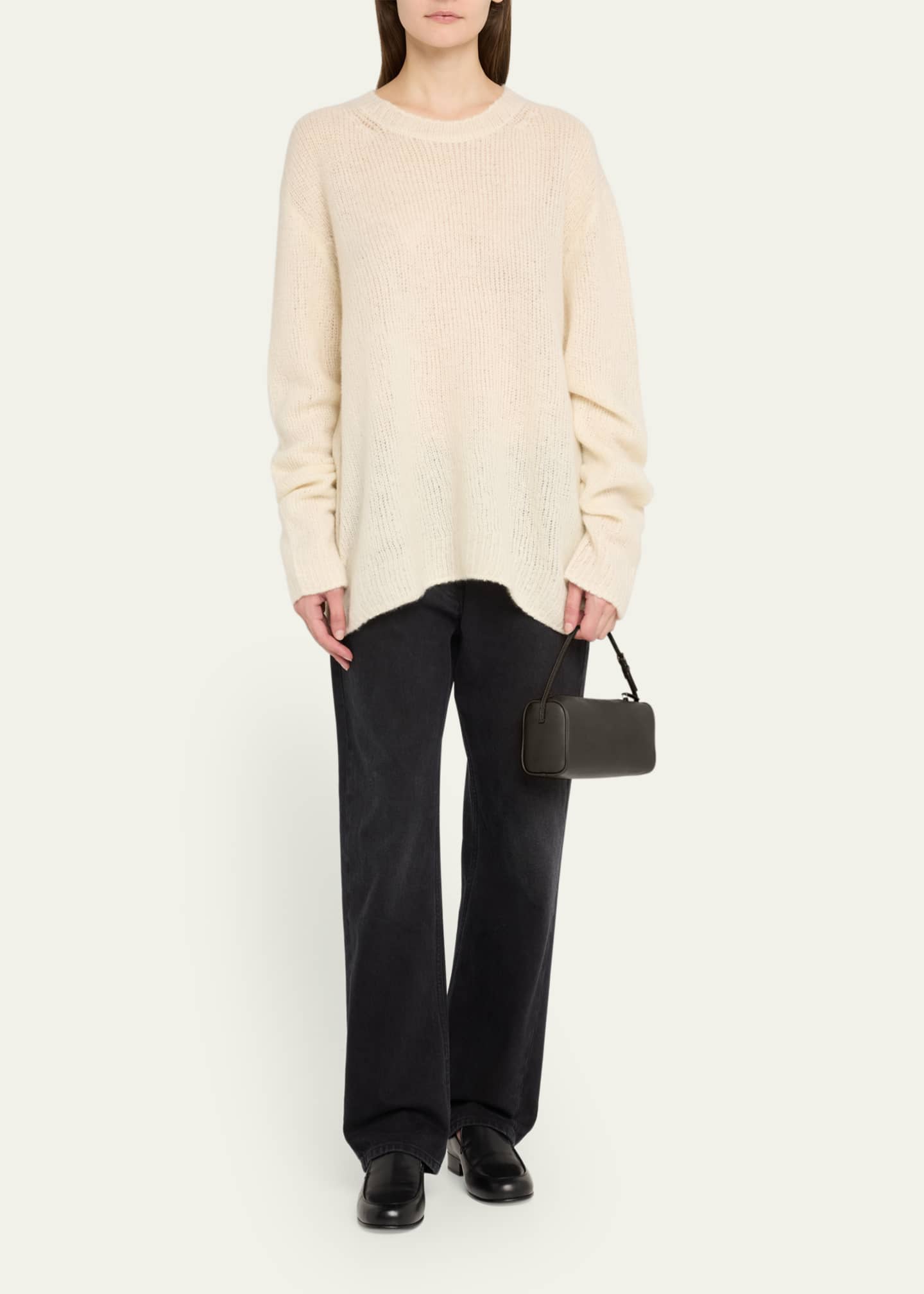 THE ROW 90s Lambskin Shoulder Bag