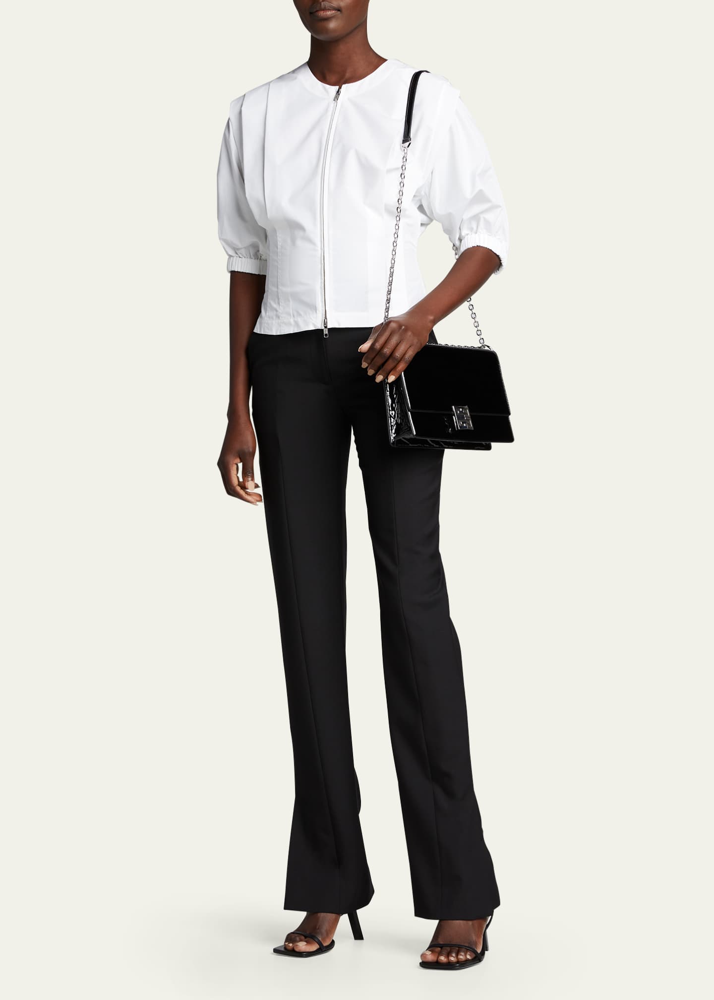 Givenchy 4G Medium Shiny Leather Shoulder Bag - Bergdorf Goodman
