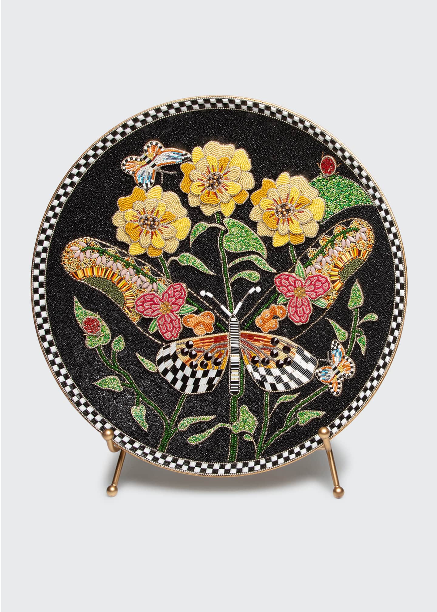 MacKenzie-Childs Butterfly Bloom Decor Tray Image 1 of 2