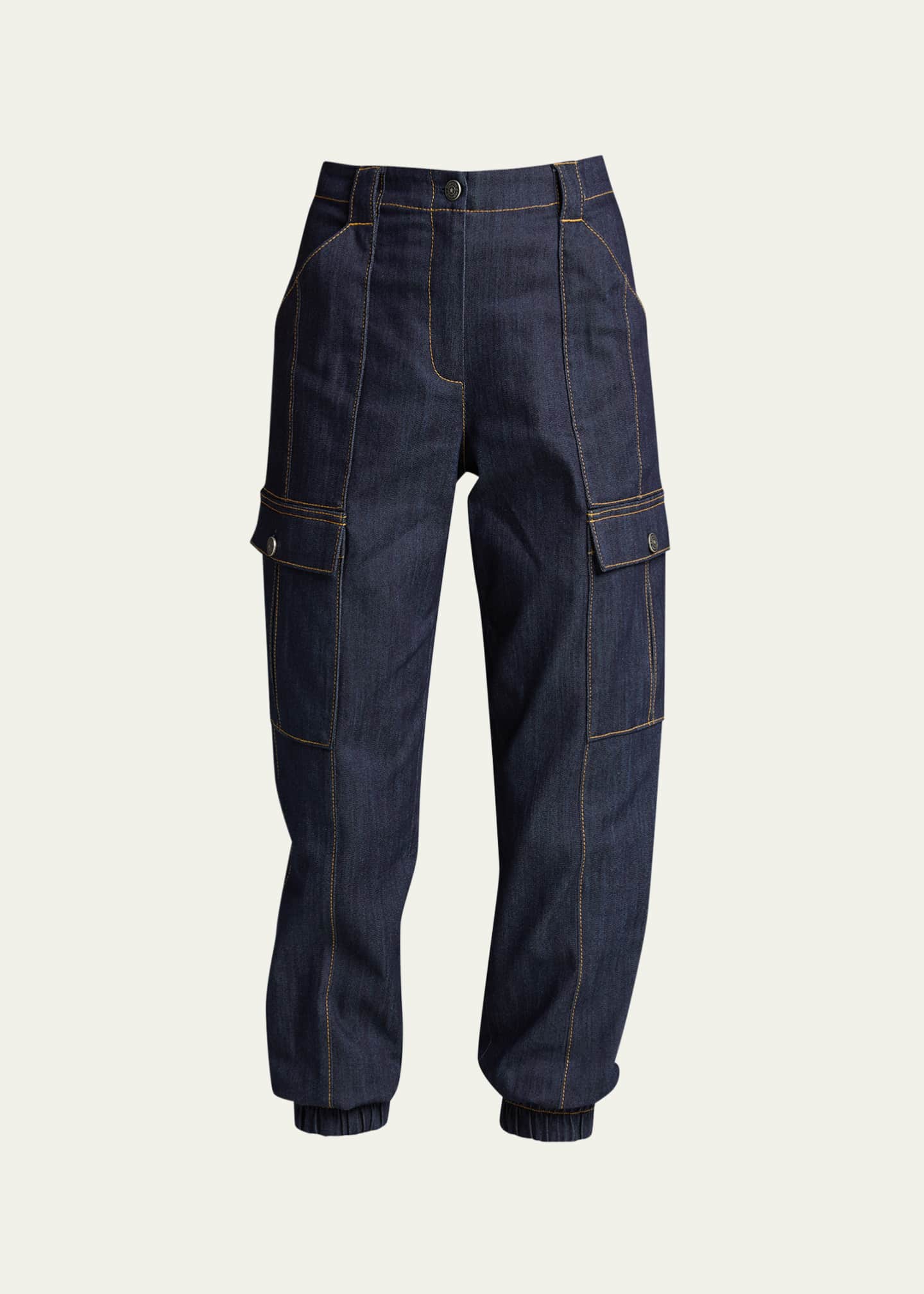 Cinq a Sept Kelly Denim Cargo Pants Bergdorf Goodman