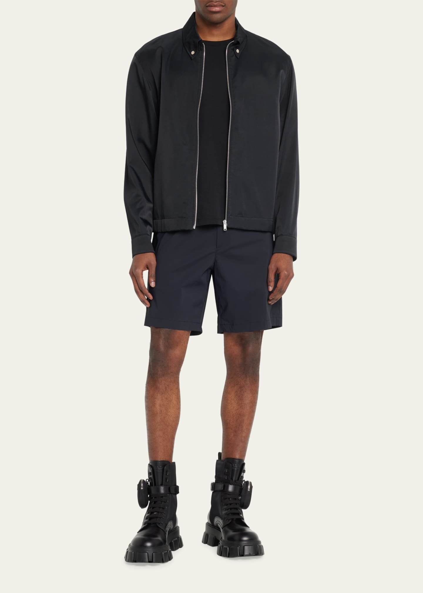 Prada combat boots mens top