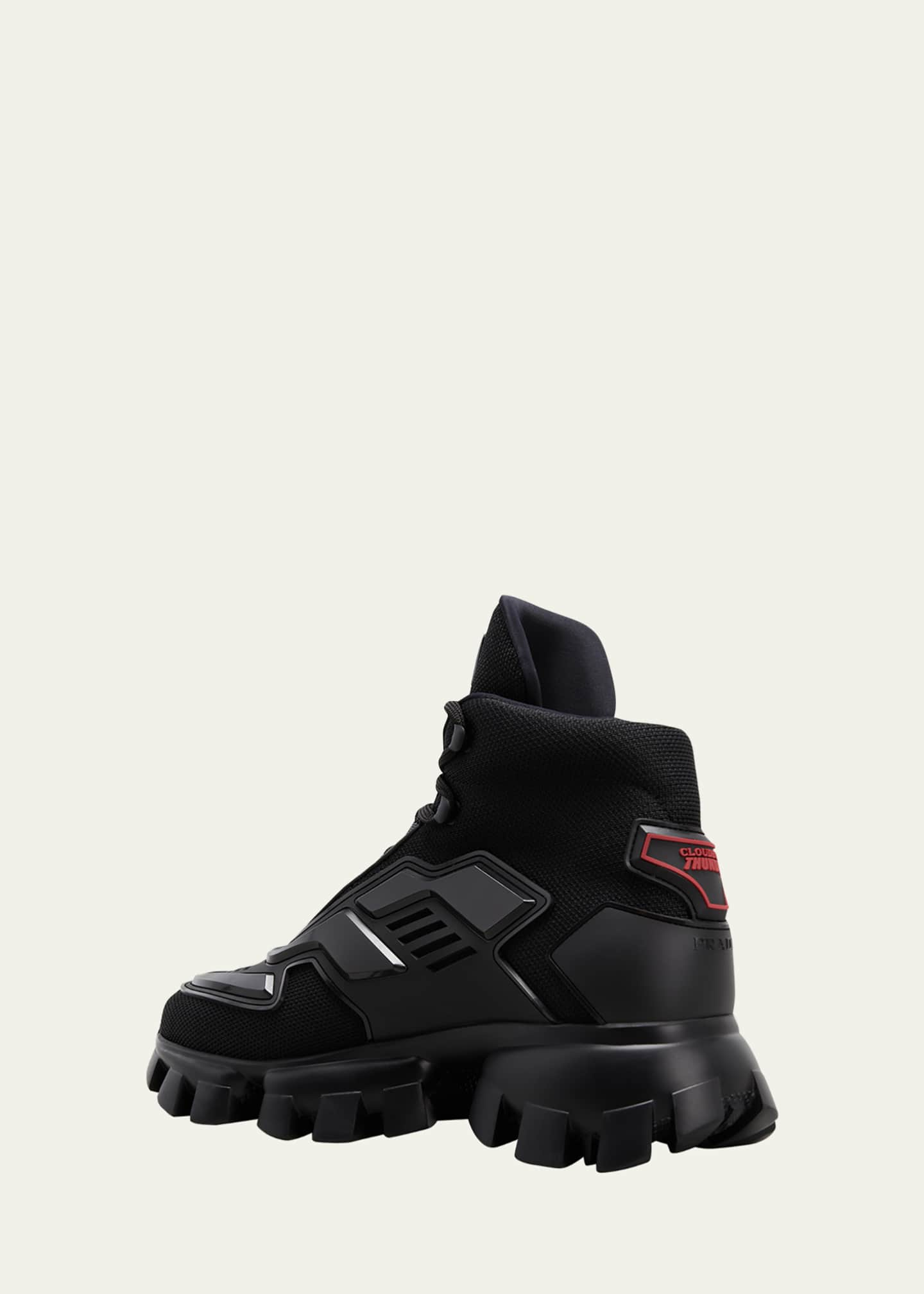 Prada Men's Cloudbust Thunder High-Tech Sneakers