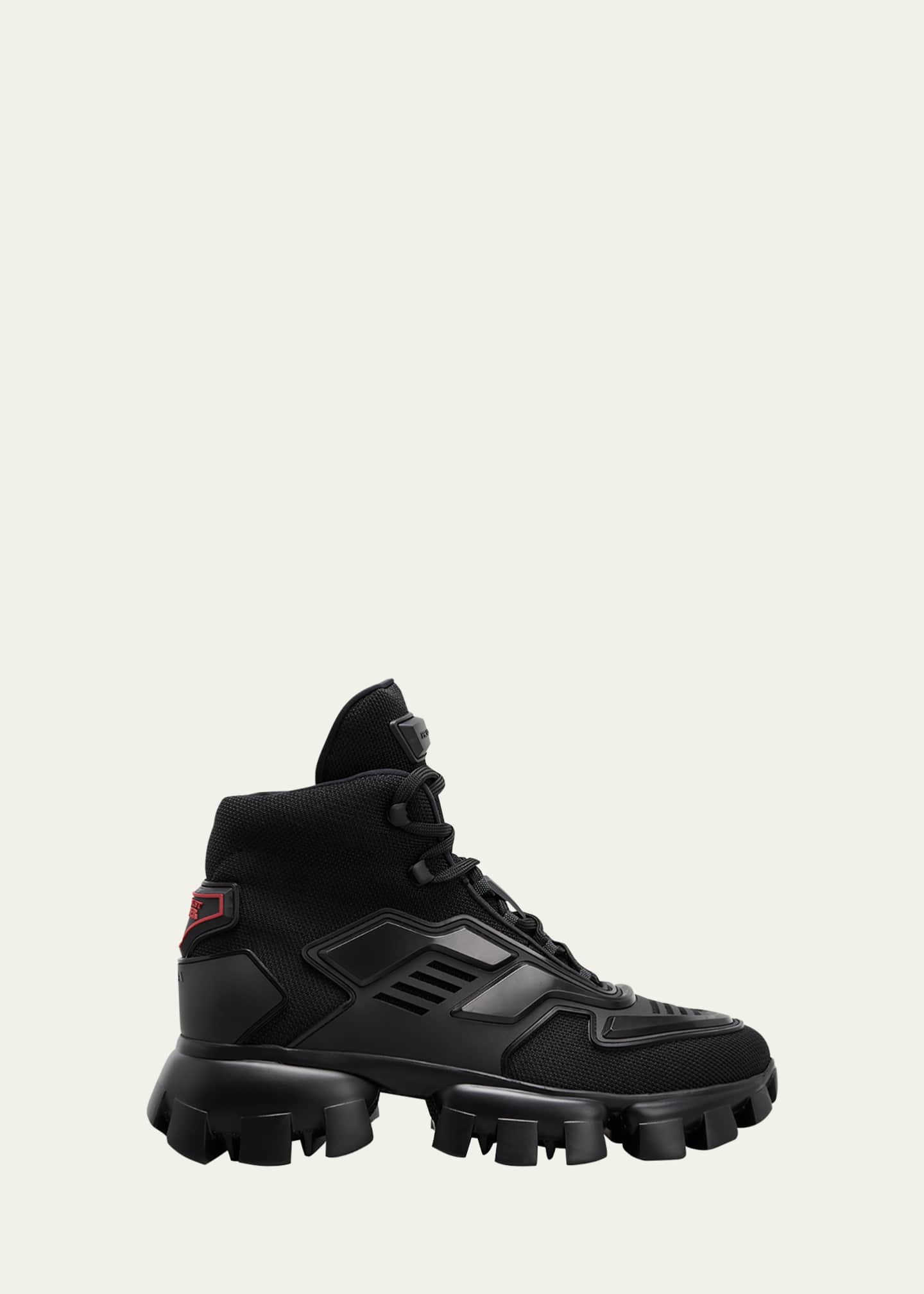 Prada Men's Cloudbust Thunder High-Tech Sneakers