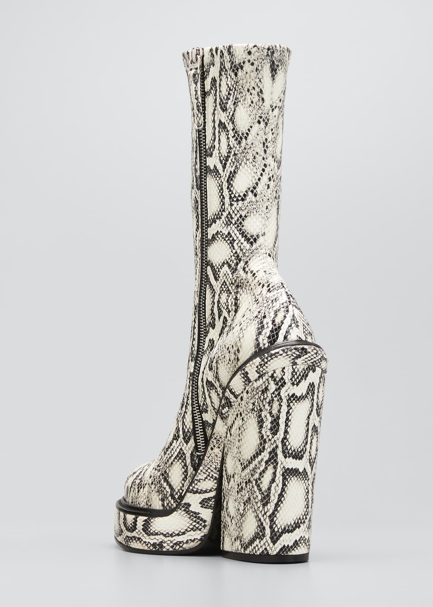 givenchy snake print boots