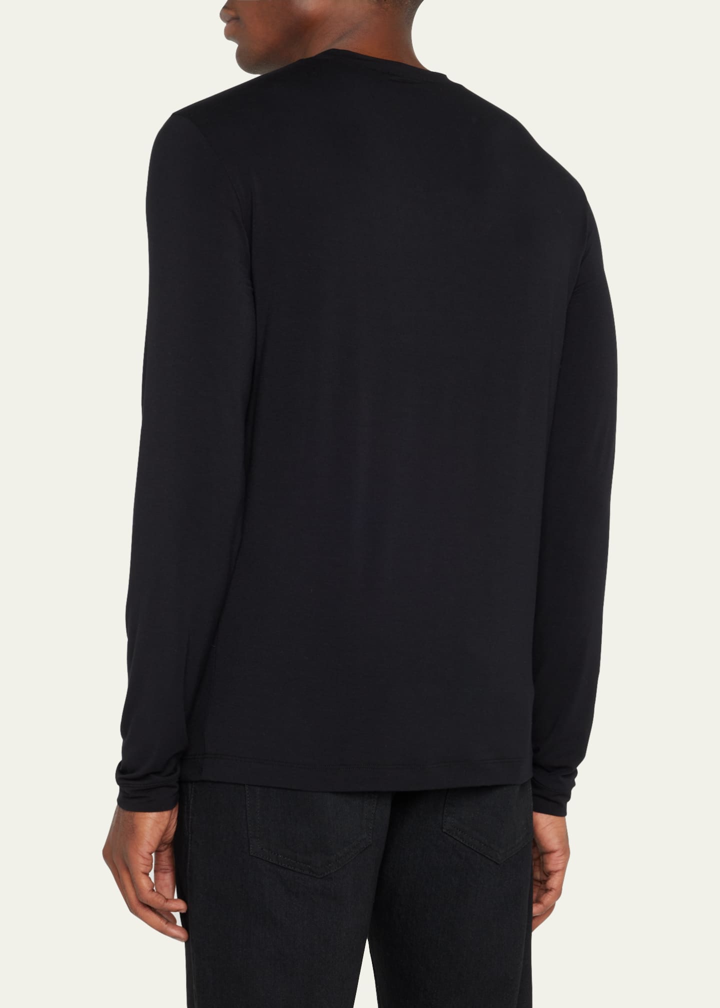 Giorgio Armani Men's Mr. Armani Stretch T-Shirt Image 3 of 5