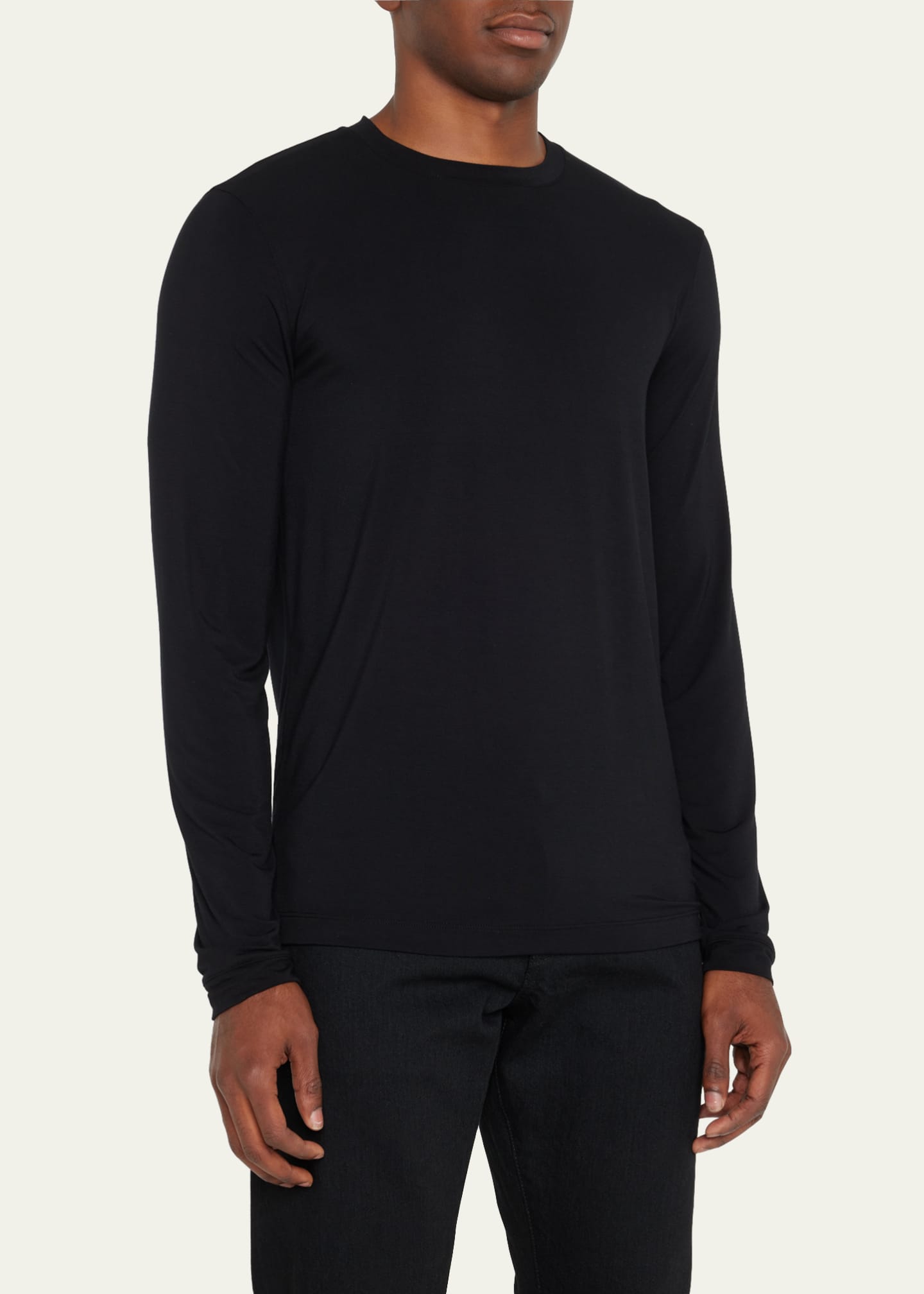 Giorgio Armani Men's Mr. Armani Stretch T-Shirt Image 4 of 5
