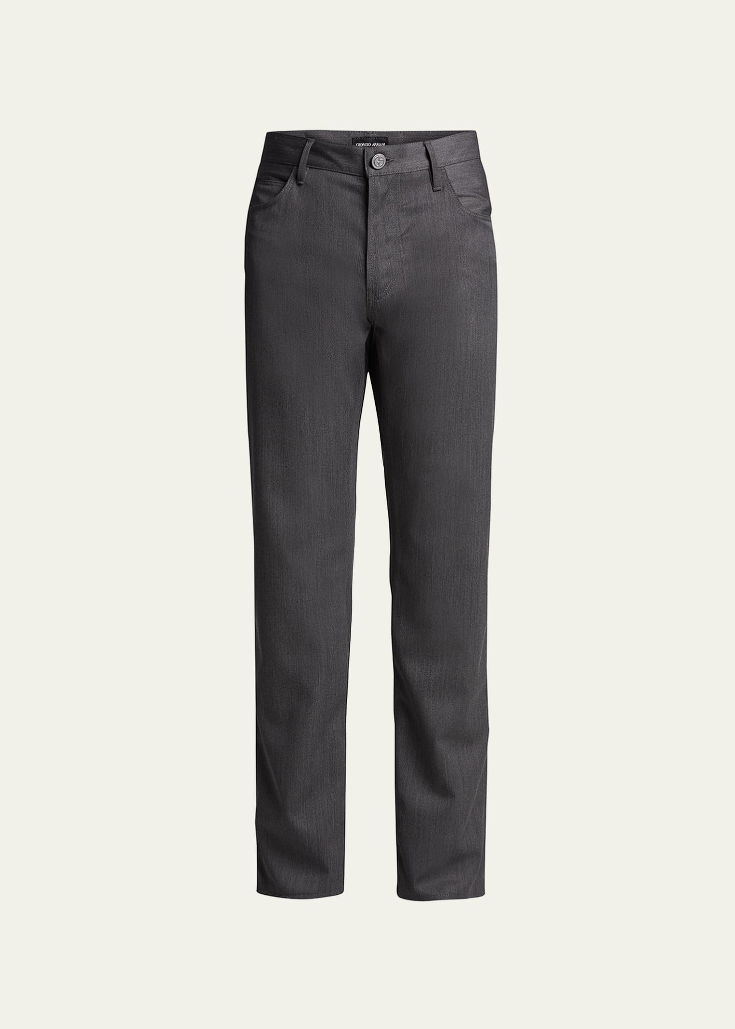 Loro Piana Men's Straight Leg 5-Pocket Pants - Bergdorf Goodman