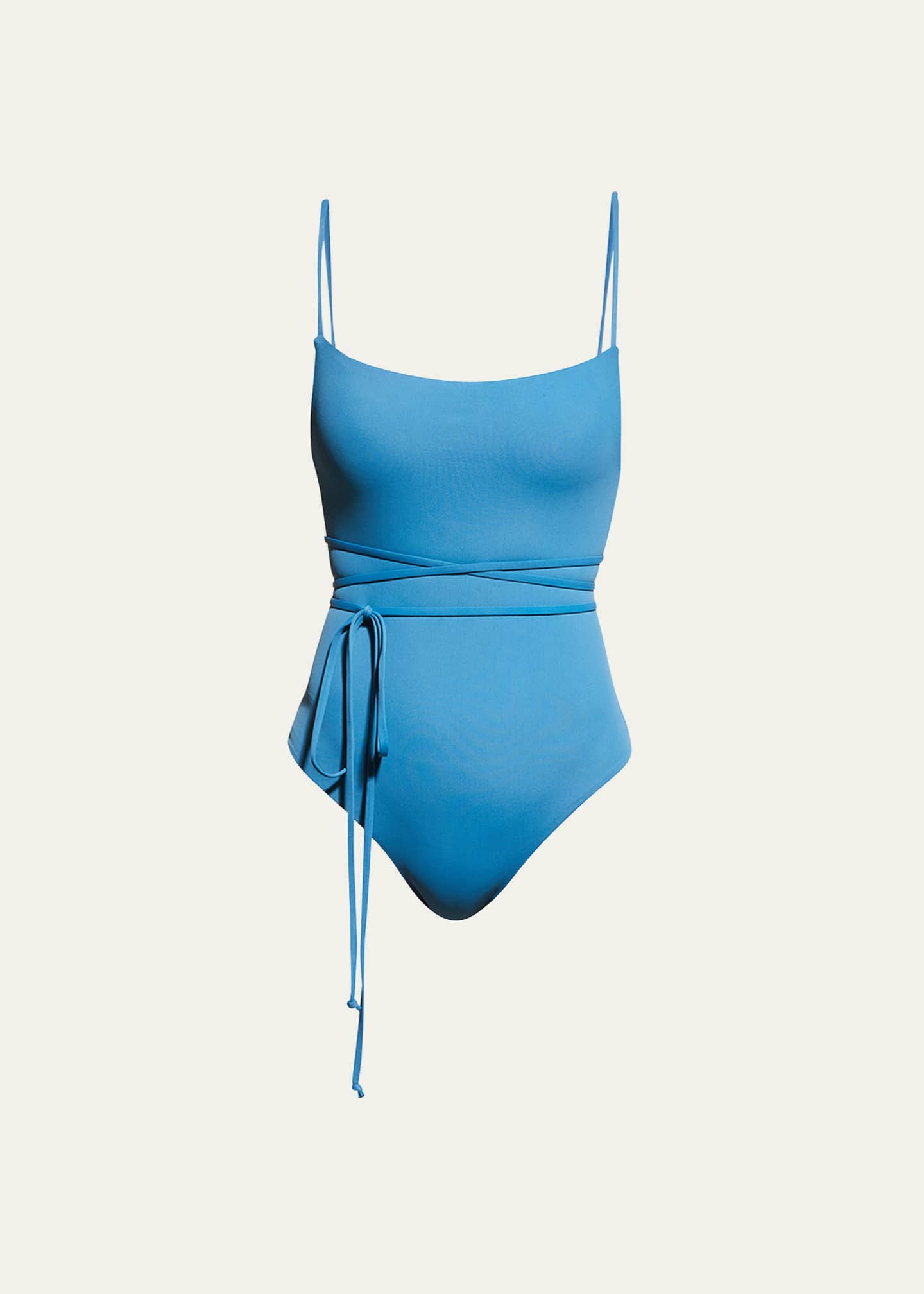 ANEMOS The K.M. Tie Cheeky OnePiece Swimsuit Bergdorf Goodman