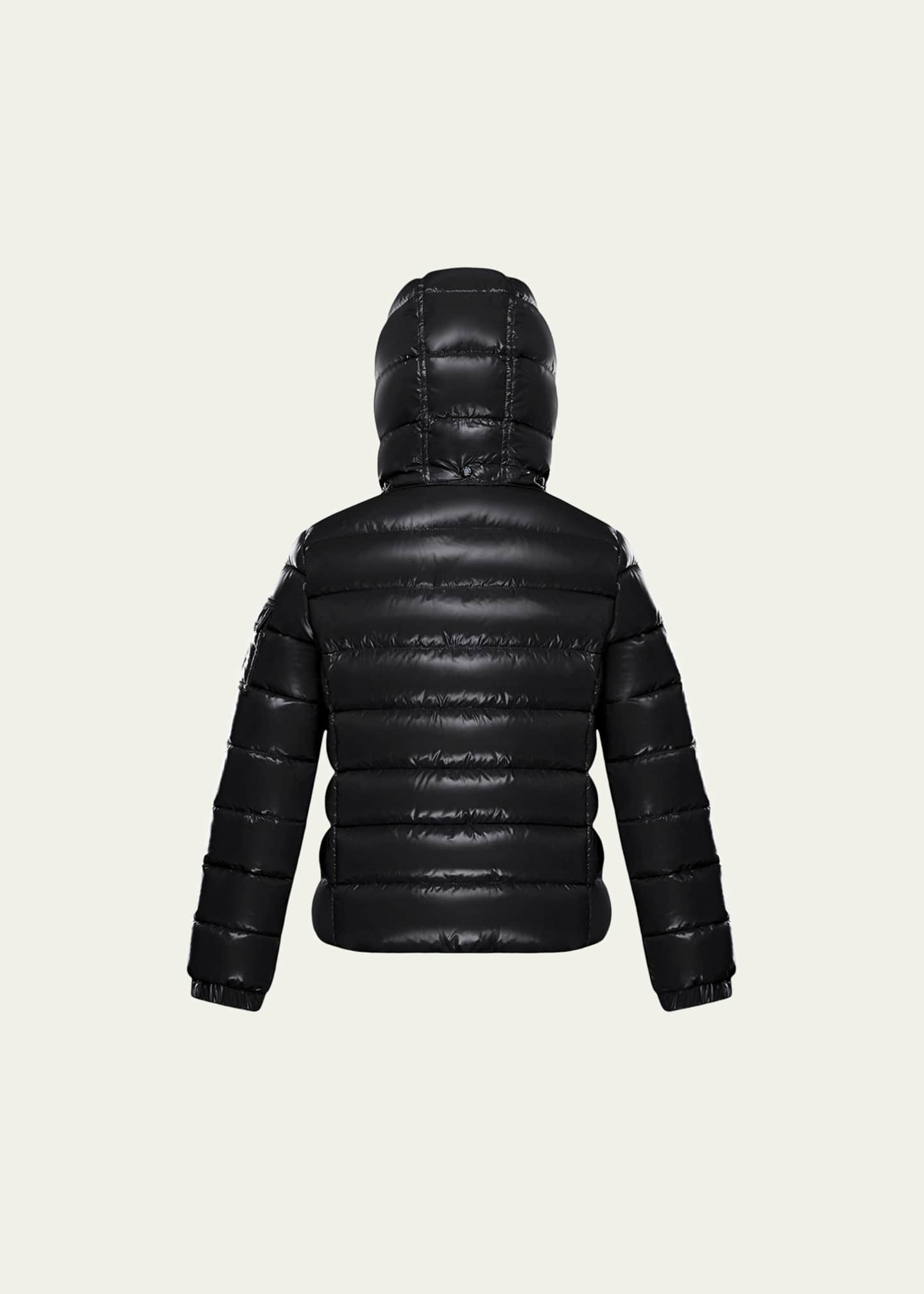 Moncler Girl's Bady Quilted Logo Jacket, Size 8-14 - Bergdorf Goodman