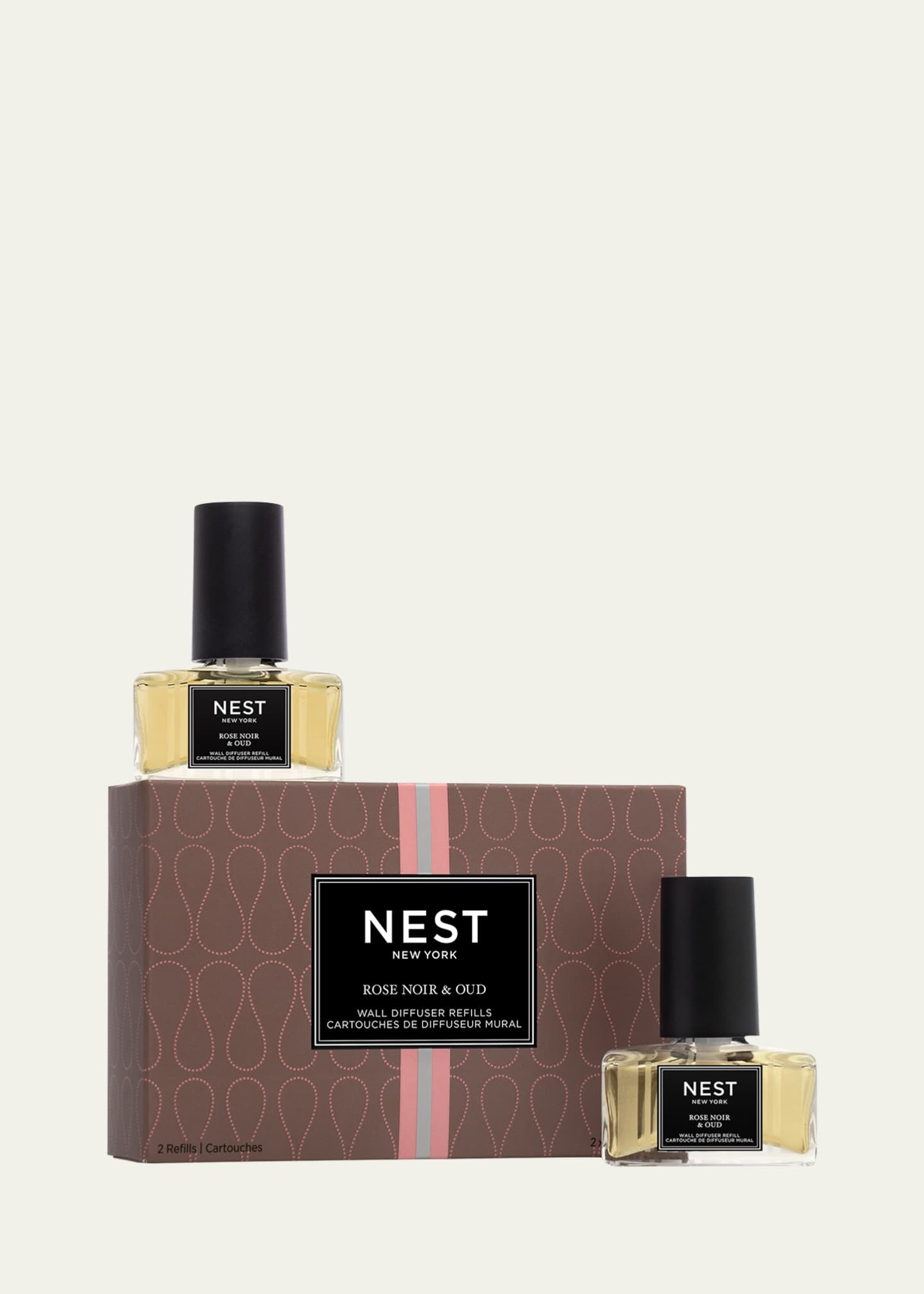 NEST New York Rose Noir & Oud Wall Diffuser Refill Duo Bergdorf Goodman